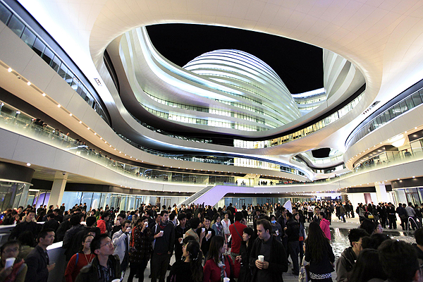 Offices at Galaxy Soho are about 60 per cent occupied. Photo: Reuters