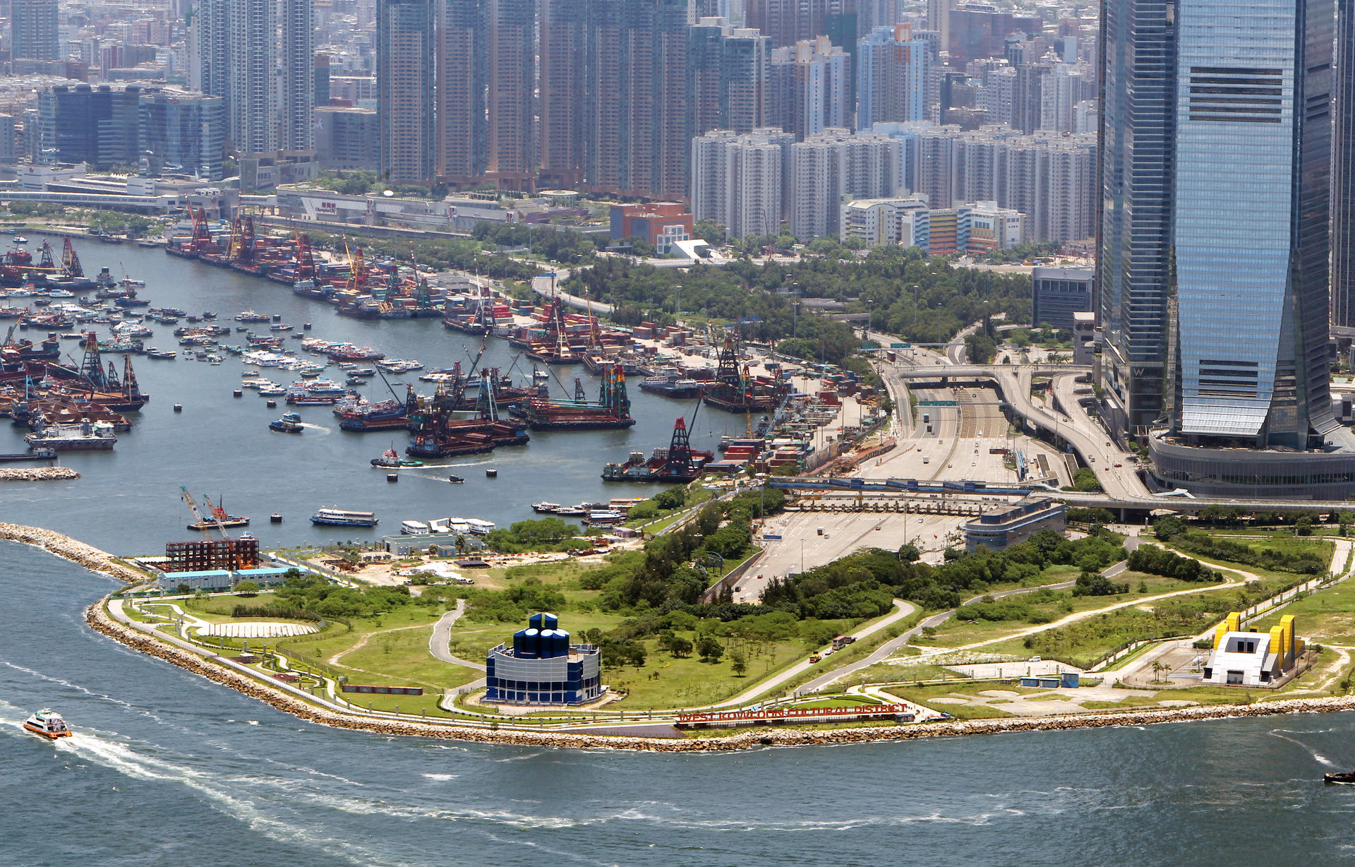 The site of the West Kowloon Cultural District. Photo: SCMP