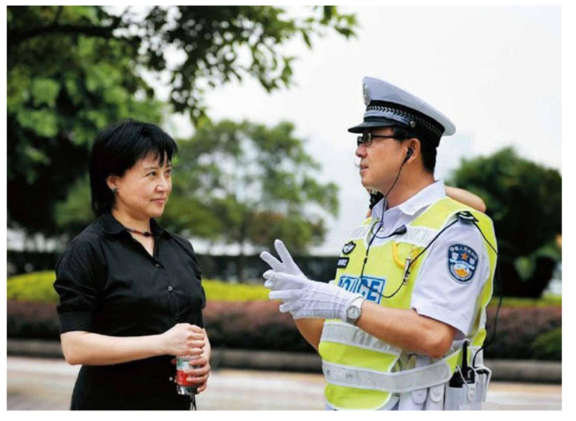 Bo's wife Gu Kailai with his former right-hand man Wang Lijun, in uniform - the pair became very close, according to Bo. Photo: SCMP