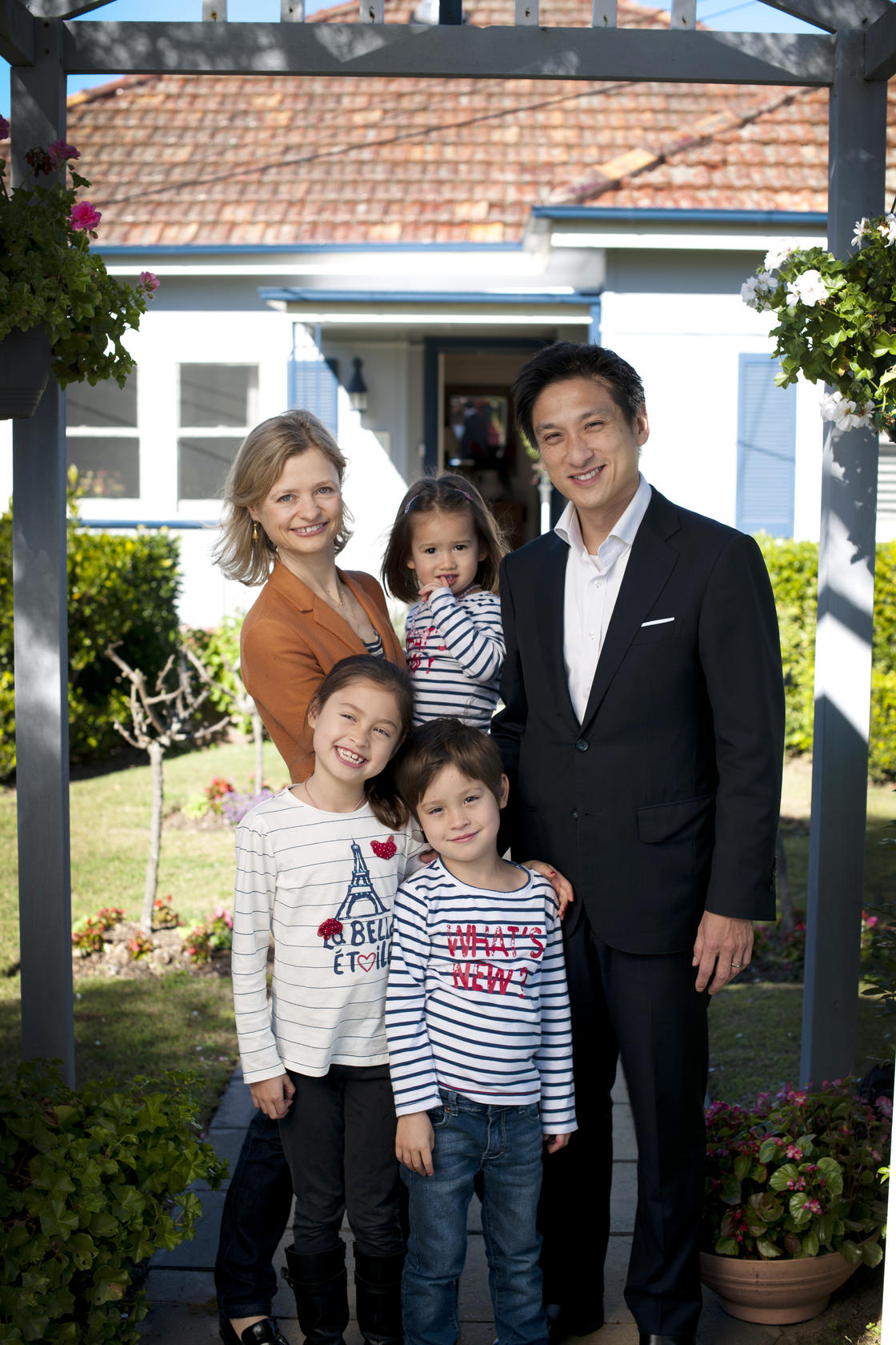 Jason Yat-Sen Li with family