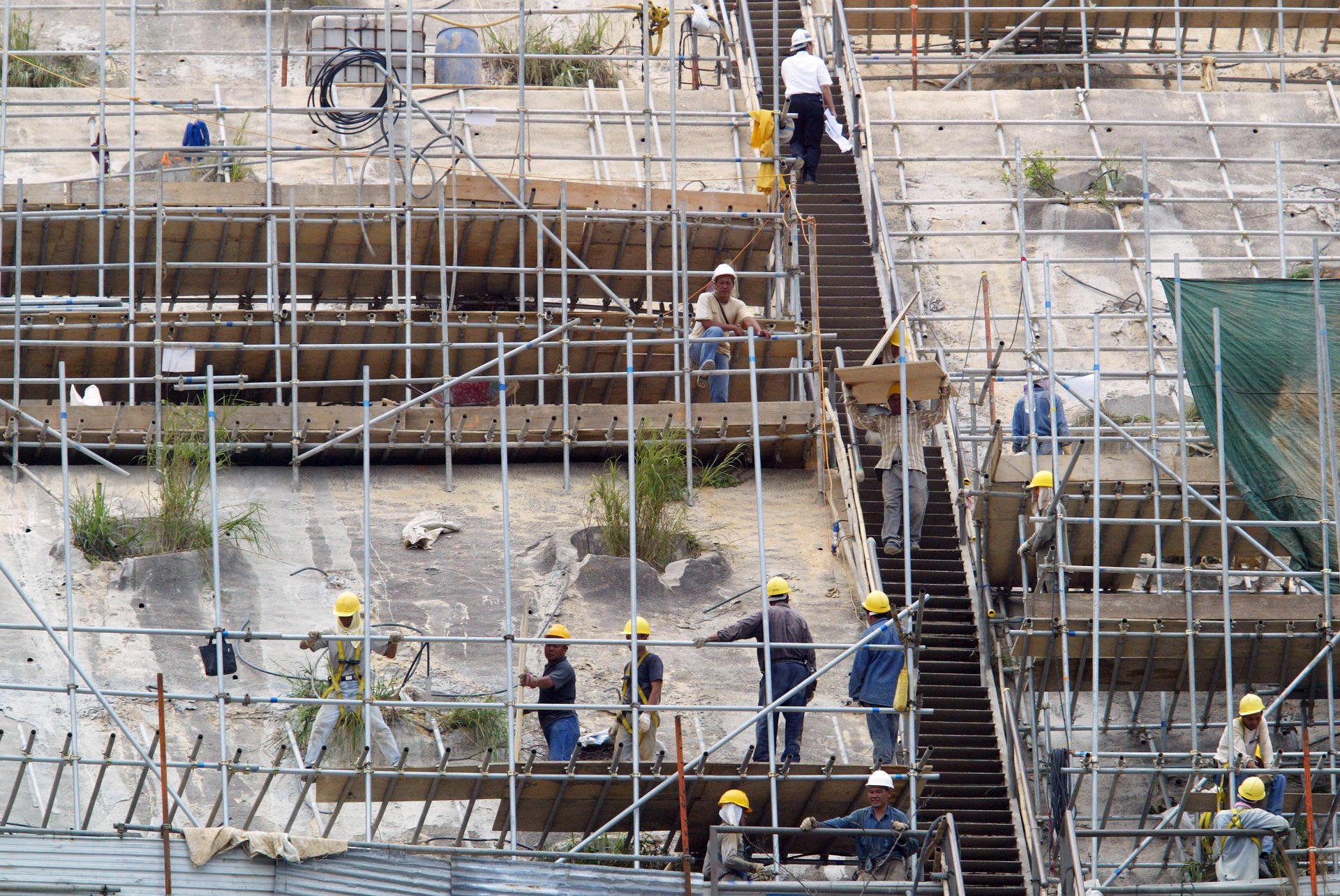 Slope maintenance keeps landslides at bay. Photo: David Wong