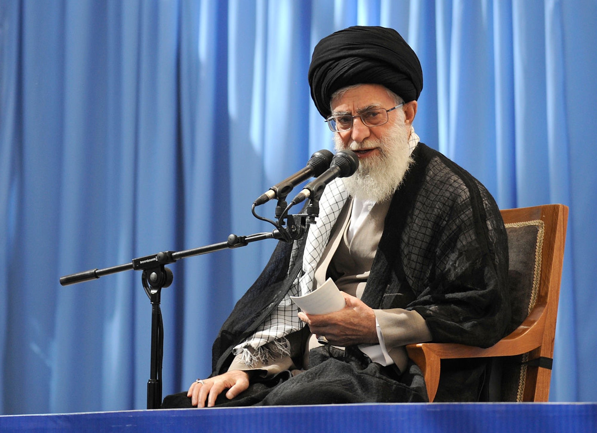 Iranian supreme leader Ayatollah Ali Khamenei. Photo: AFP