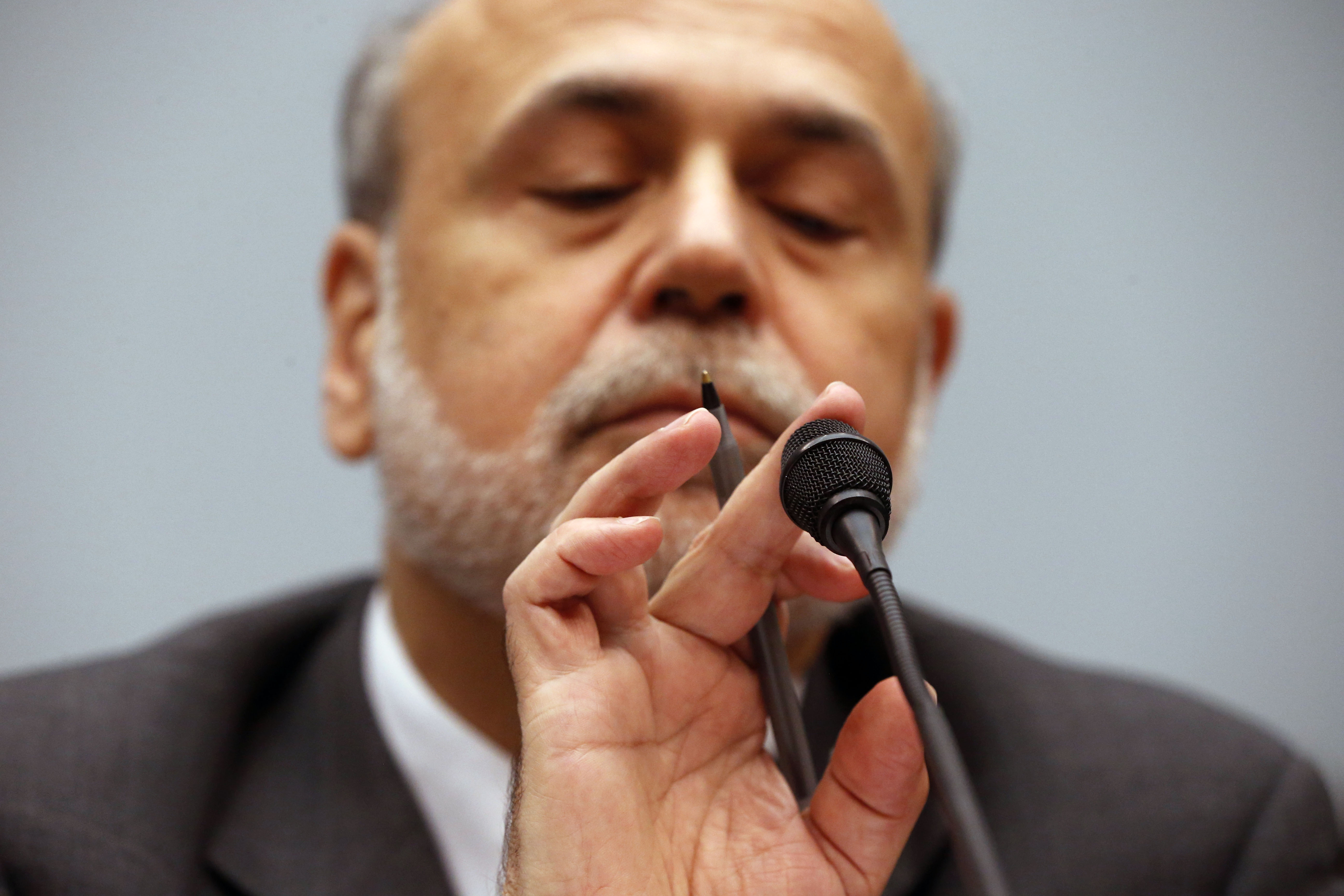 Chairman of US Federal Reserve Ben Bernanke.