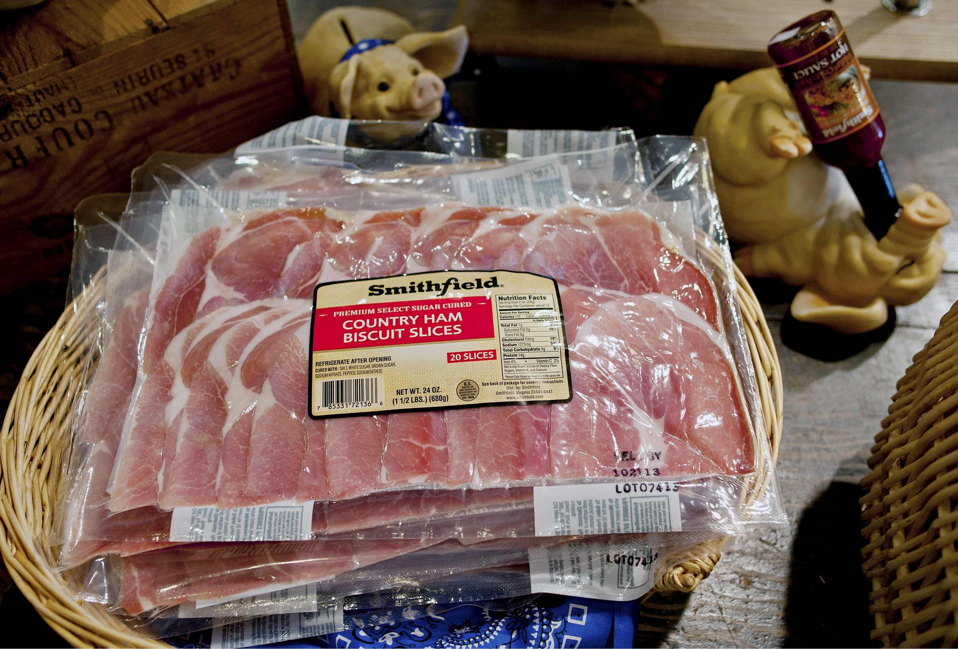 Smithfield is the dominant player in the US pork market.