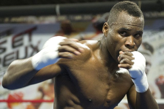 Adonis Stevenson is preparing to defend his World Boxing Council light-heavyweight title for the first time. Photo: AFP 