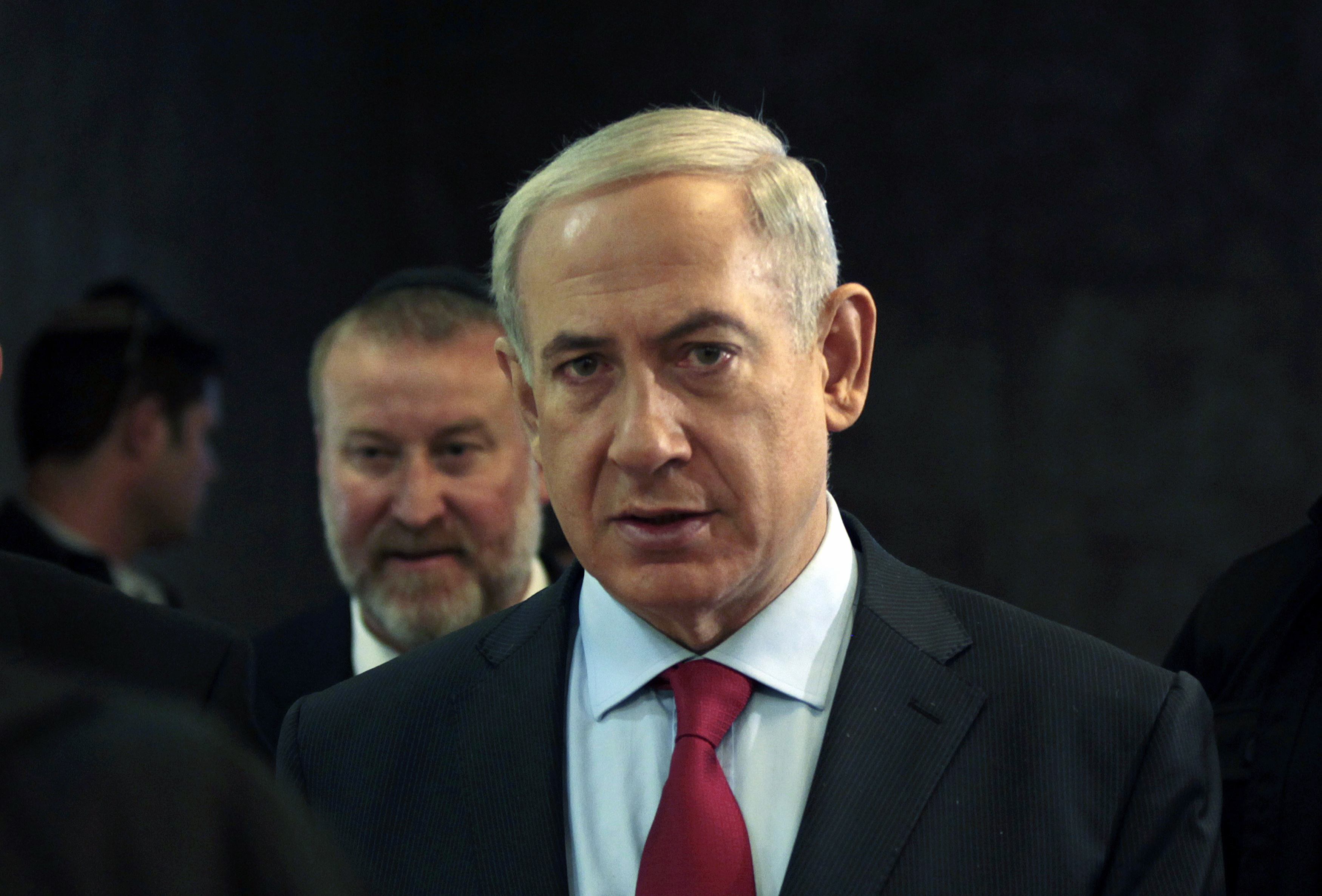 The arrest was announced just hours after Israel's Prime Minister Benjamin Netanyahu left for Washington and New York. Photo: Reuters