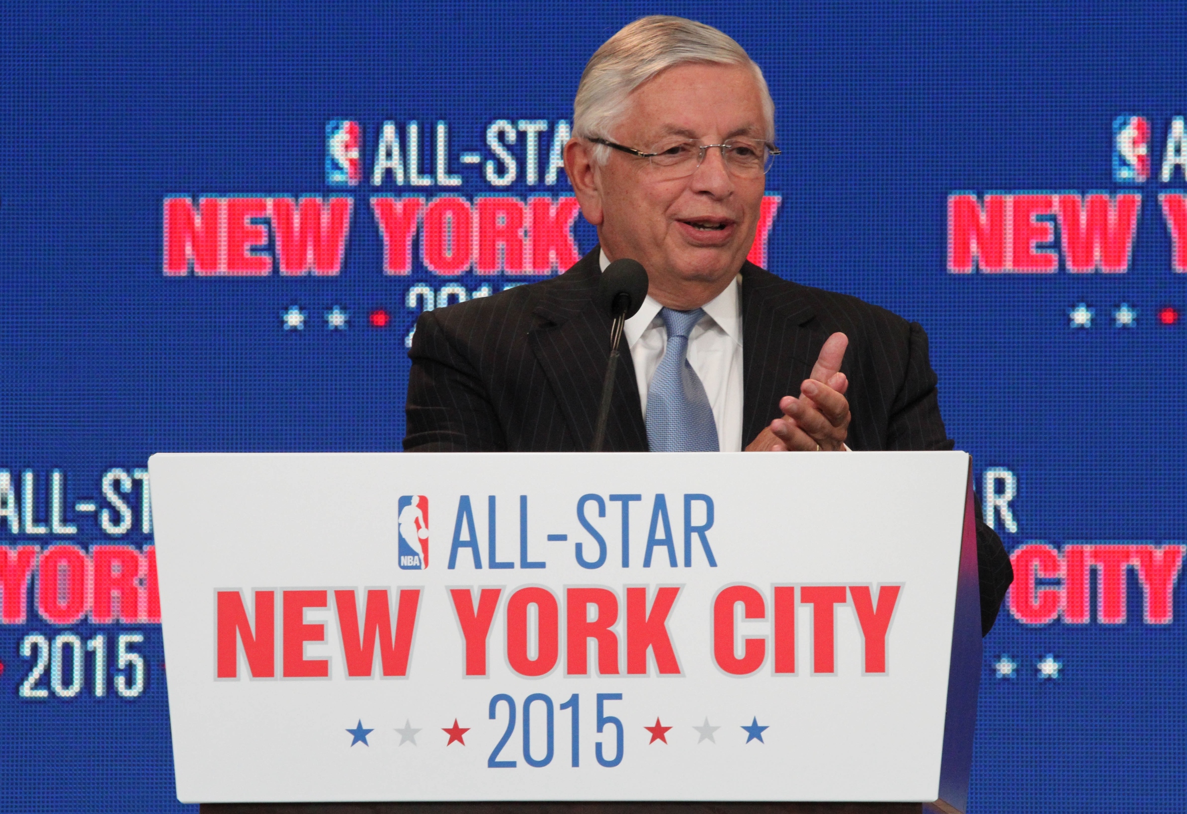 David Stern is visiting the Philippines, Taiwan and China. Photo: AP
