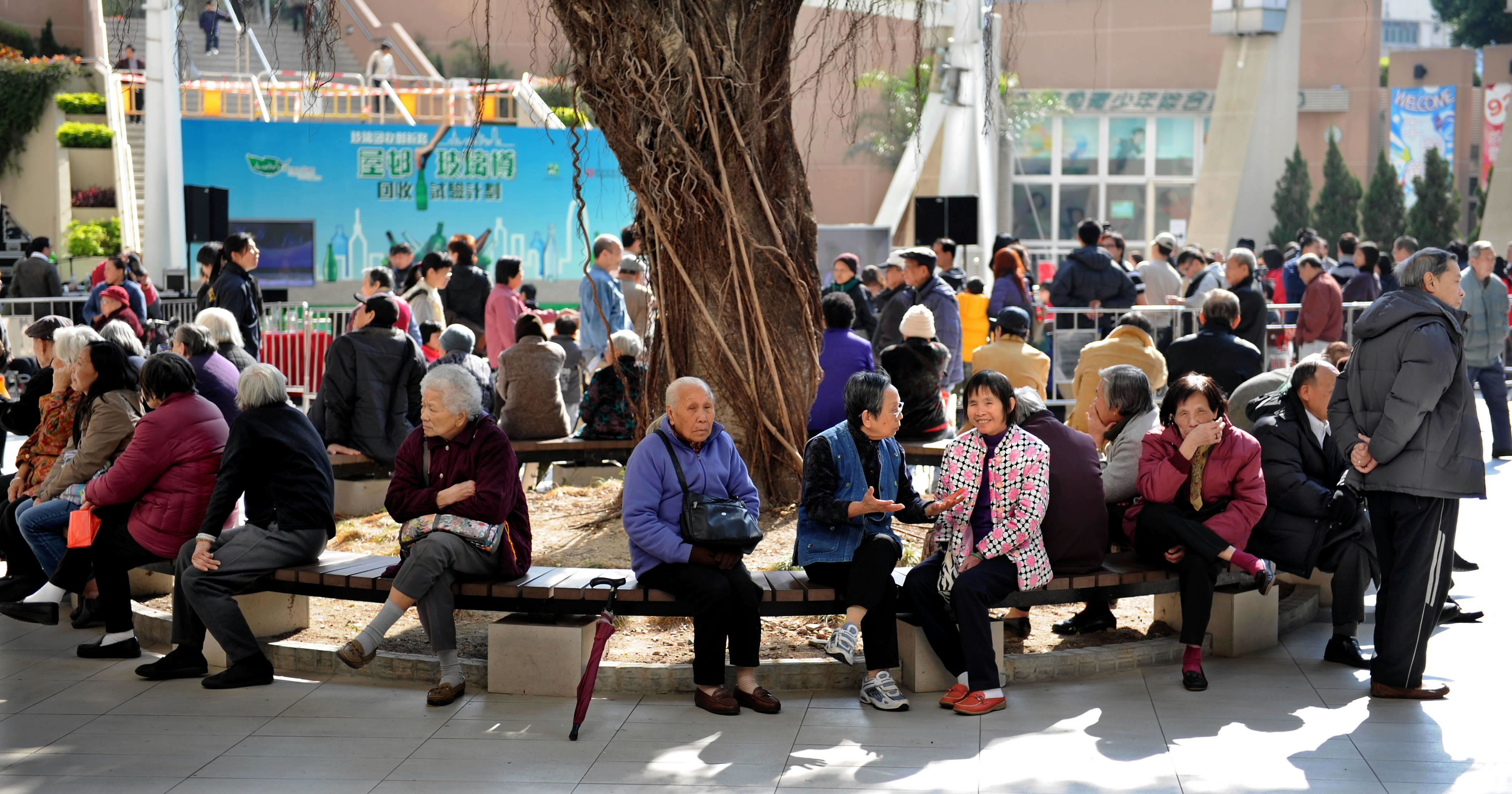 The Old Age Living Allowance is a welcome step in the right direction. Photo: Xinhua