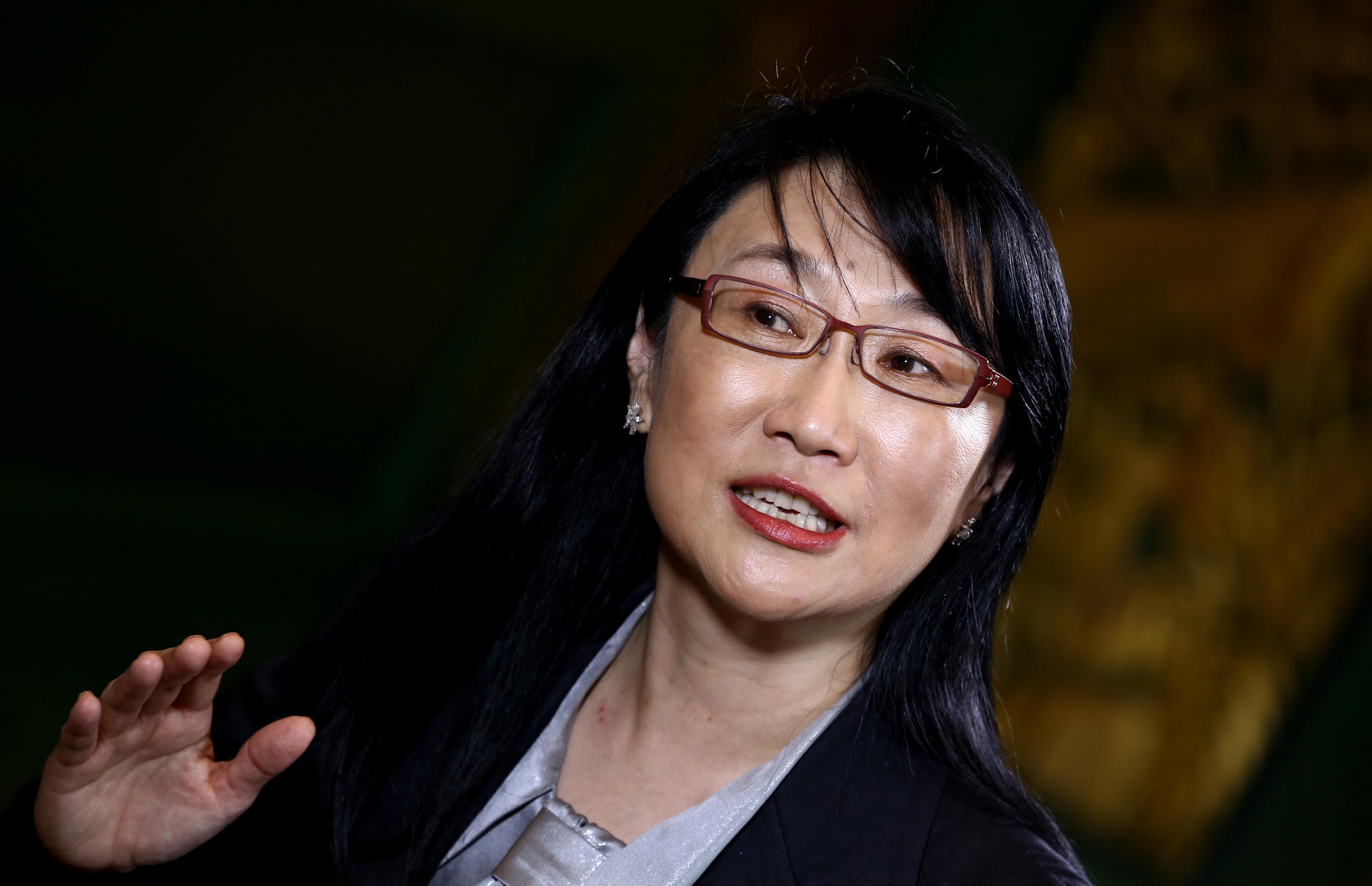 Cher Wang, the chairman of smartphone maker HTC, says the firm has the best technology and the best product. Photo: Bloomberg