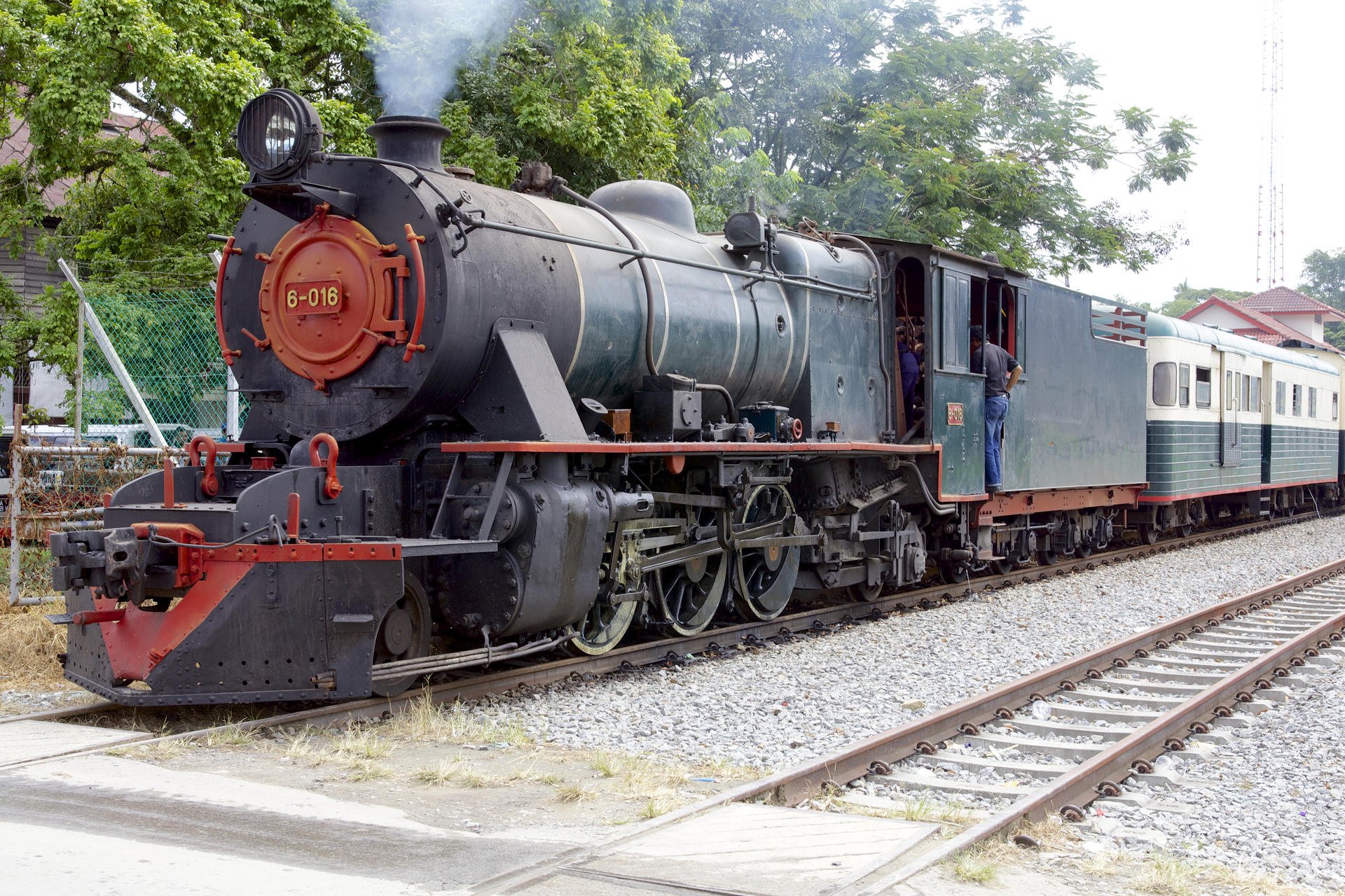 North Borneo Railway locomotive No6-016.