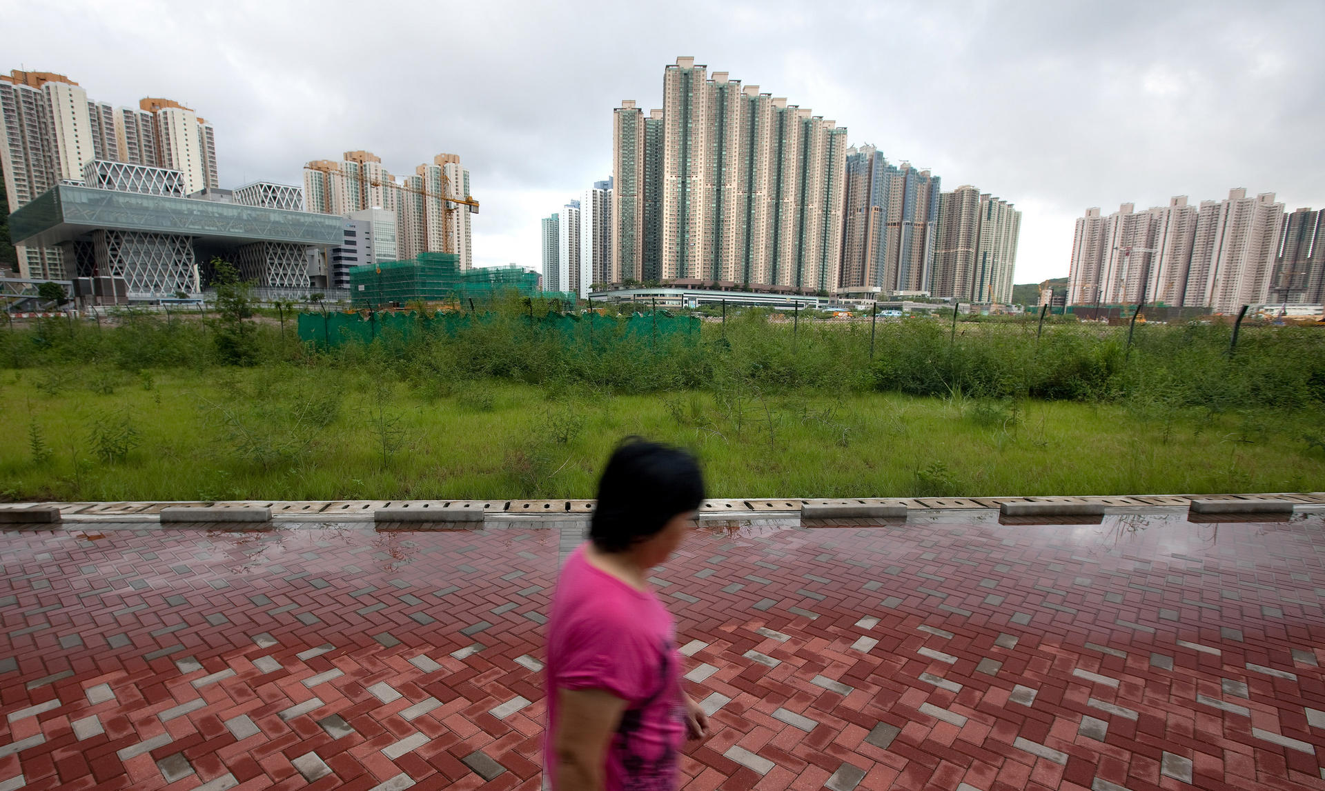 Determining land premiums is a challenge. Photo: Bloomberg