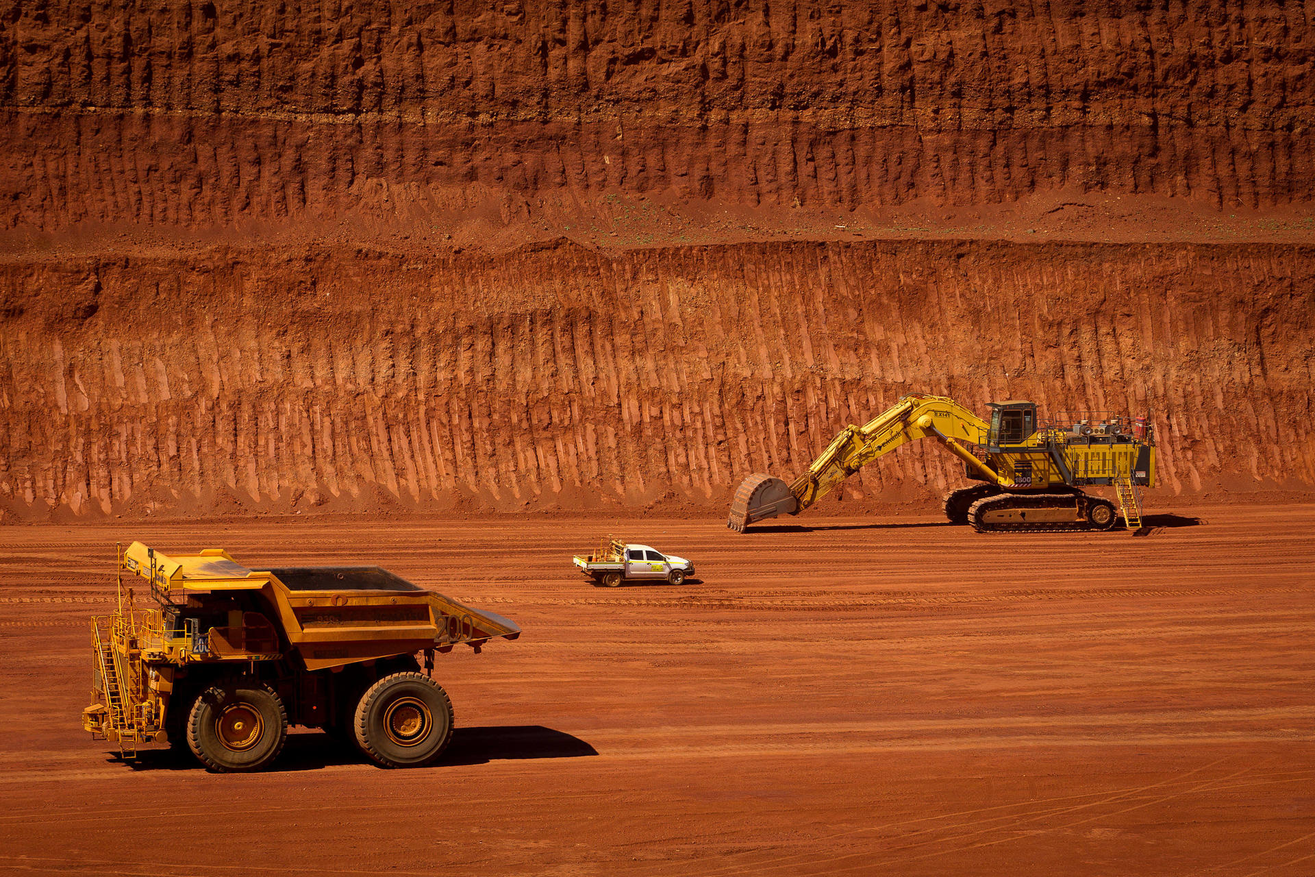 Rio says it is also on track to ramp up annual iron ore production to 290 million tonnes by the first half of next year. Photo: Bloomberg
