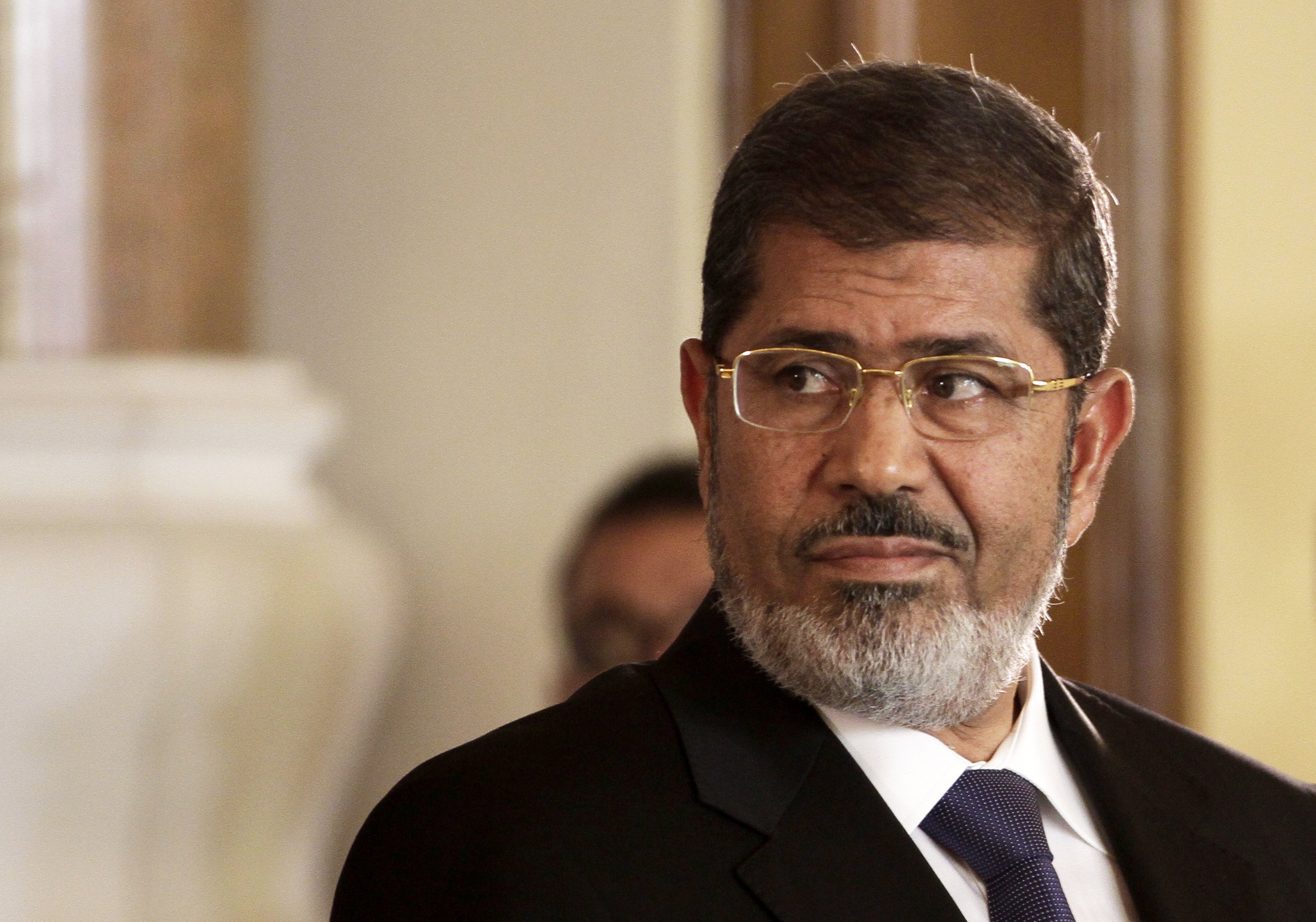 Mohammed Mursi goes on trial on Monday. Photo: AP
