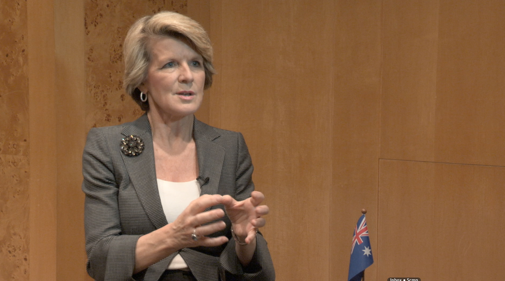 Australia's Foreign Minister Julie Bishop. Photo: SCMP Pictures