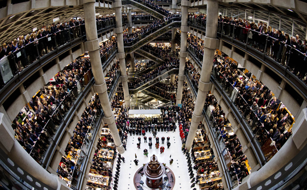 Ping An has made a big foray into London's City financial district by buying the Lloyd's Building. Photo: AFP