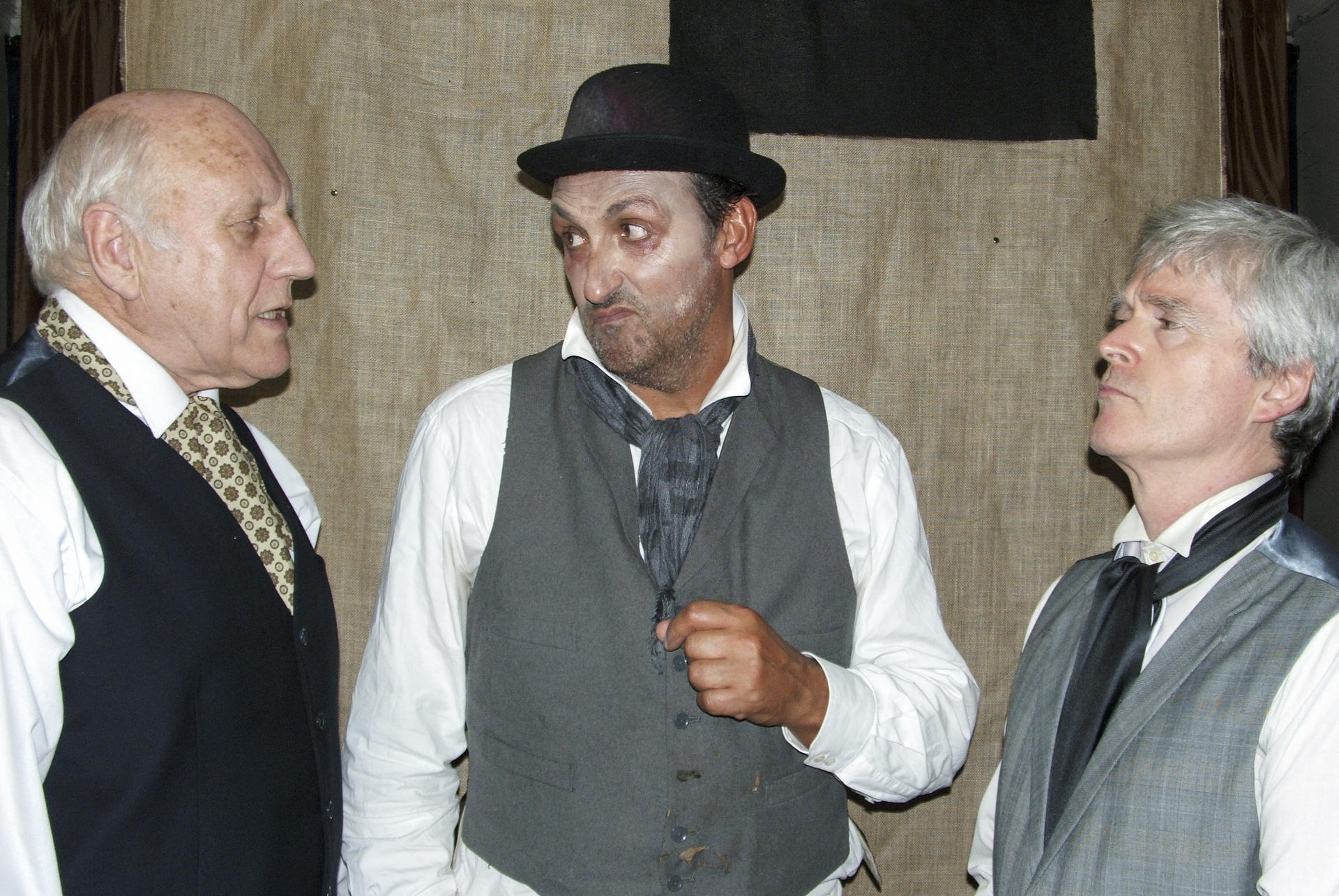 Paul Haley, Nigel Miles-Thomas and Foley. 