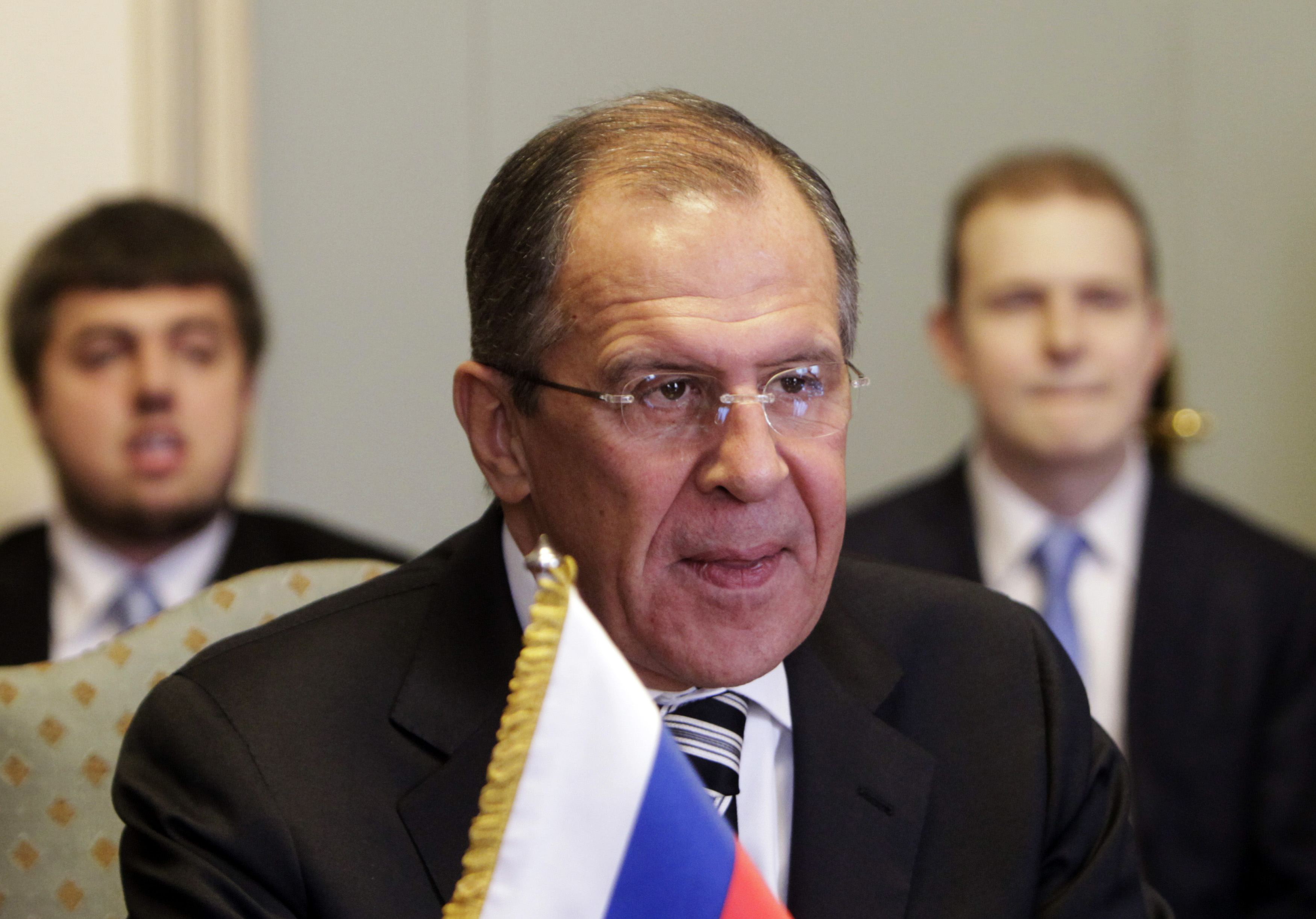 Russia's Foreign Minister Sergei Lavrov. Photo: Reuters