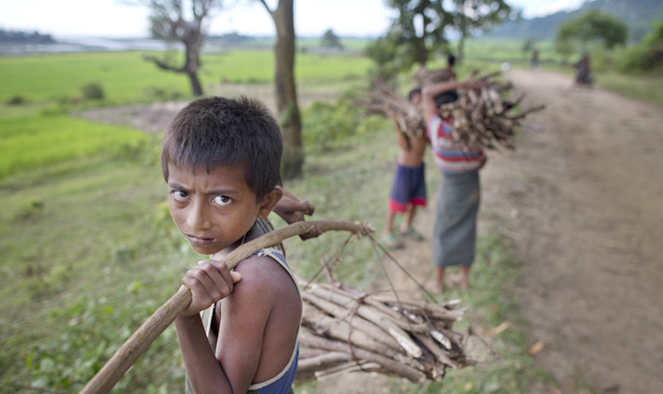 Rohingya children. Photo: AP