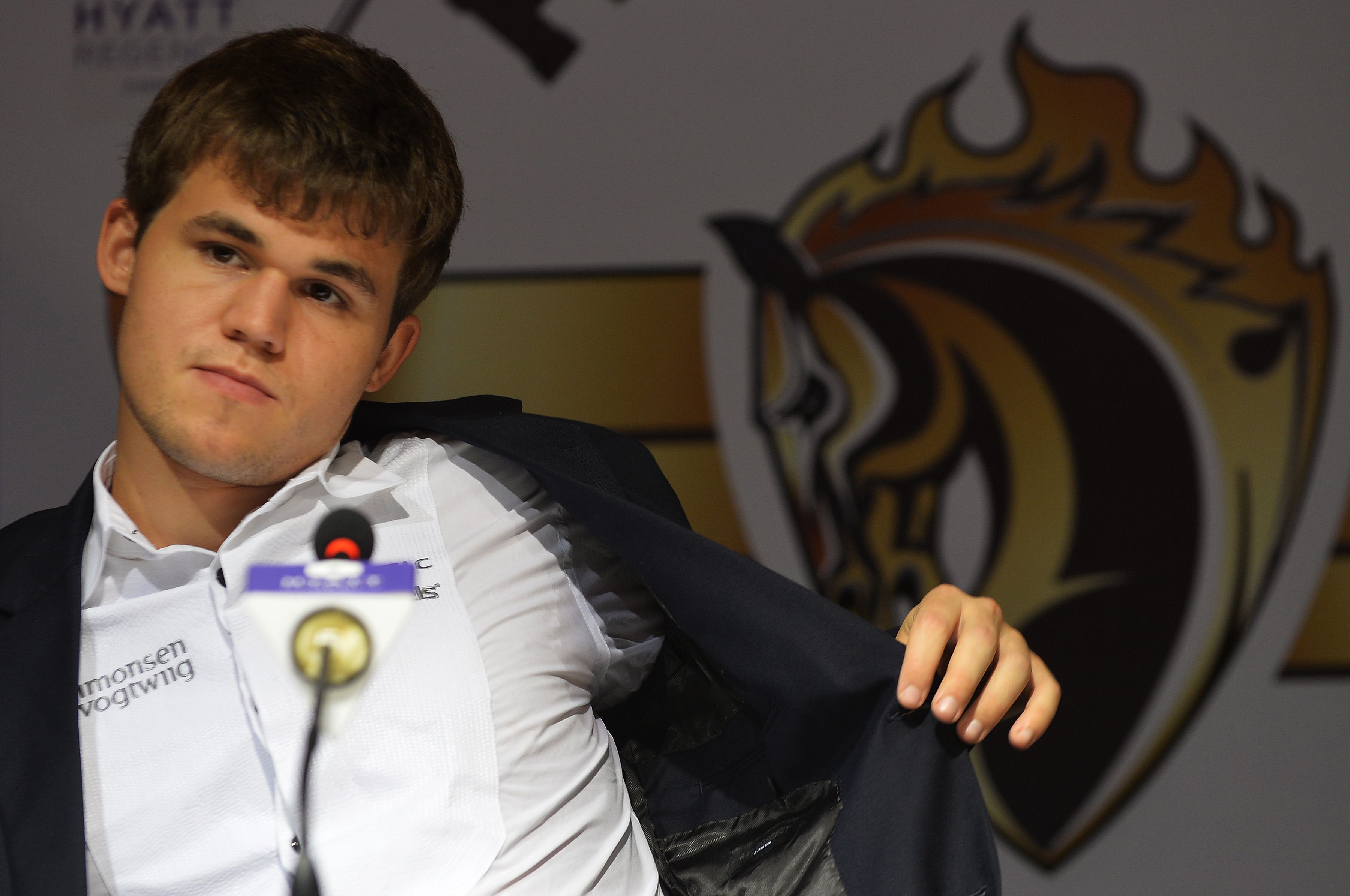 New number one Magnus Carlsen. Photo: AFP