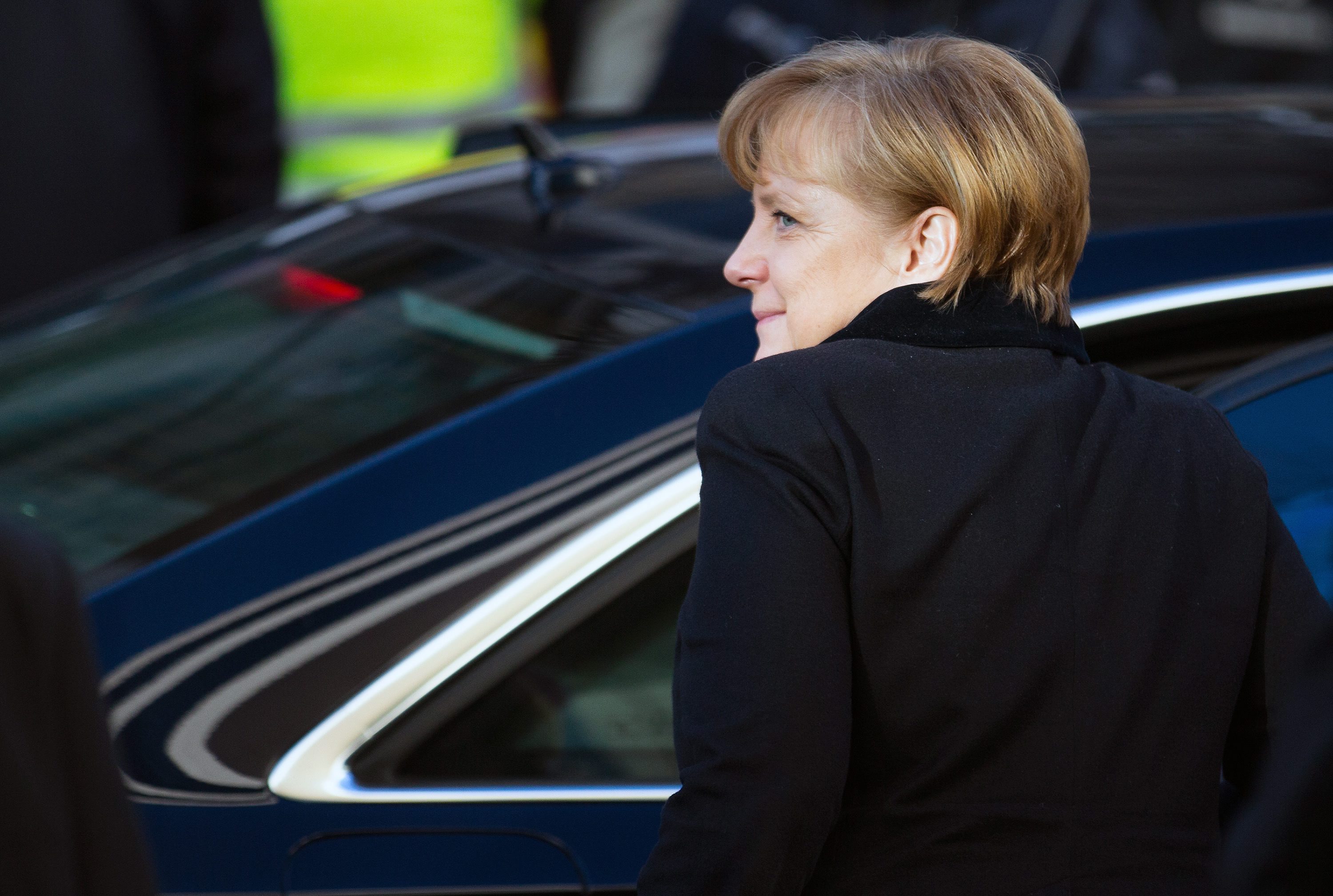 German Chancellor Angela Merkel in Berlin on Tuesday. Photo: EPA