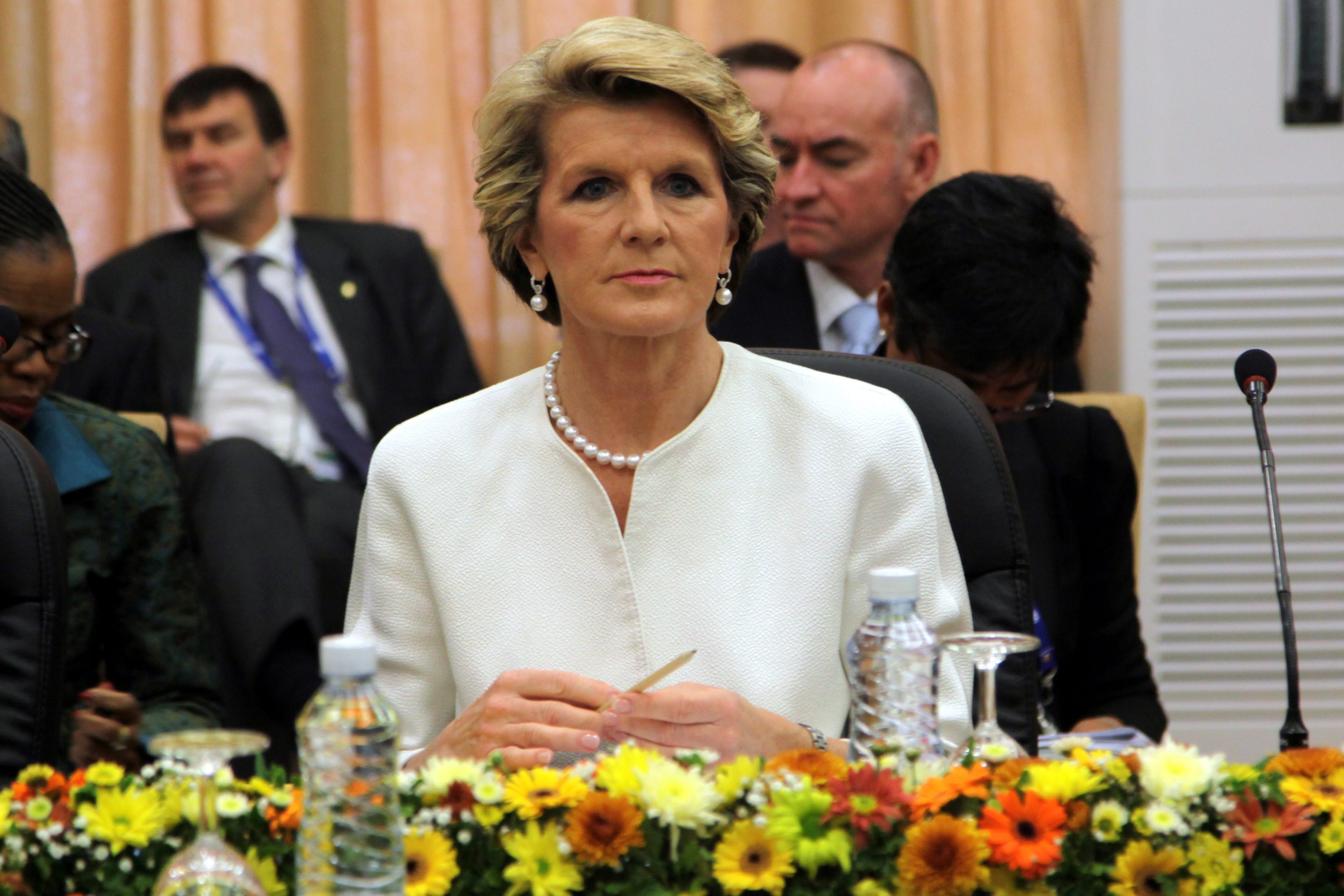 Foreign Minister of Australia Julie Bishop. Photo: EPA