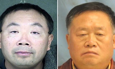 Zhang Weiqiang and Yan Wengui. Photo: Reuters