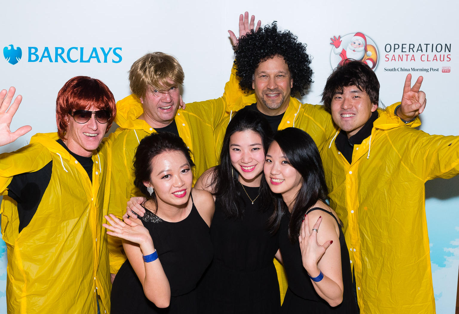 Barclays staff transformed themselves into singers, dancers and musicians in a fun night to raise funds for charity. Photo: SCMP