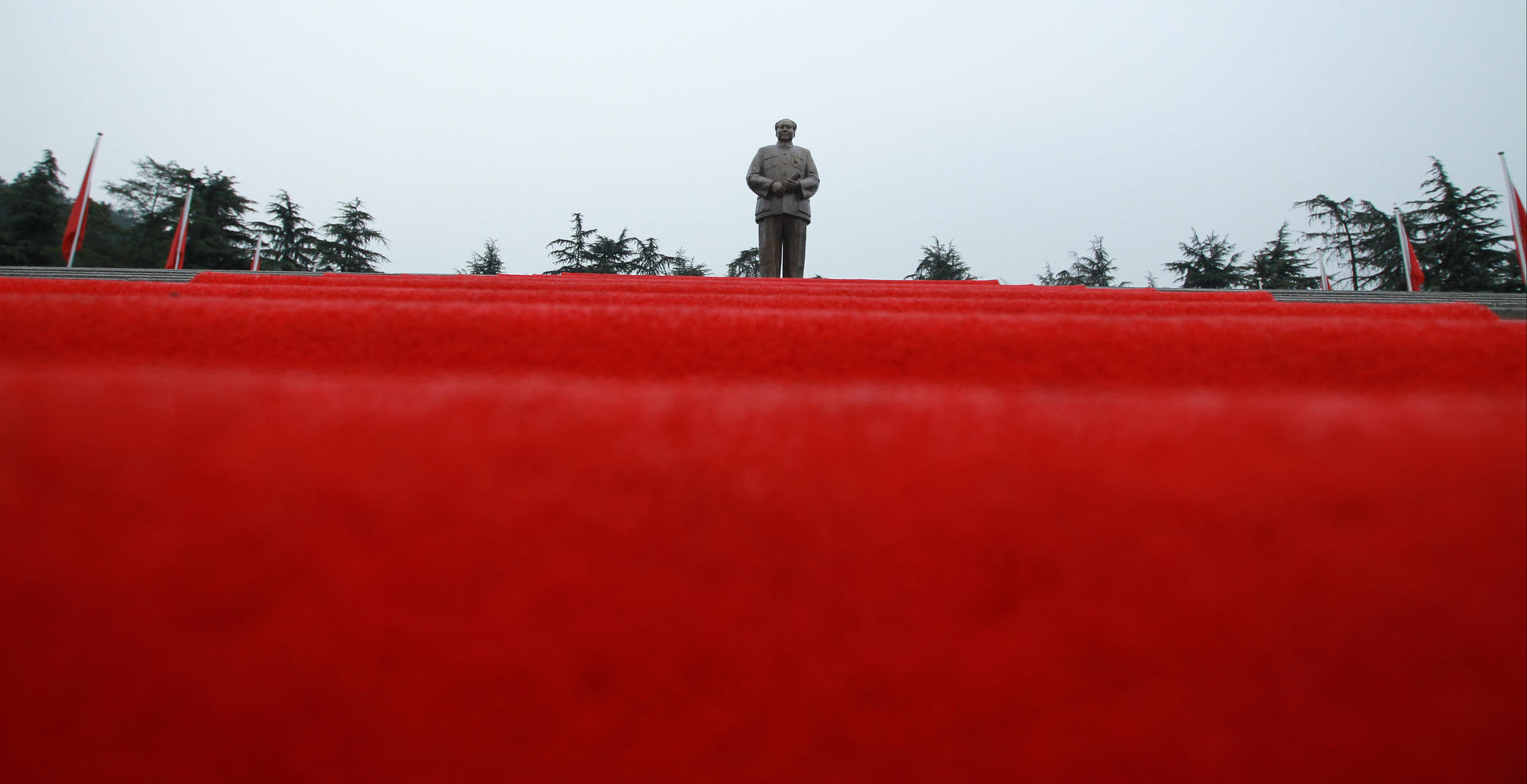 Mao Zedong Square in Shaoshan, Hunan. The late Communist Party leader's 120th birthday will be celebrated across the nation December 26. Photo: Simon Song