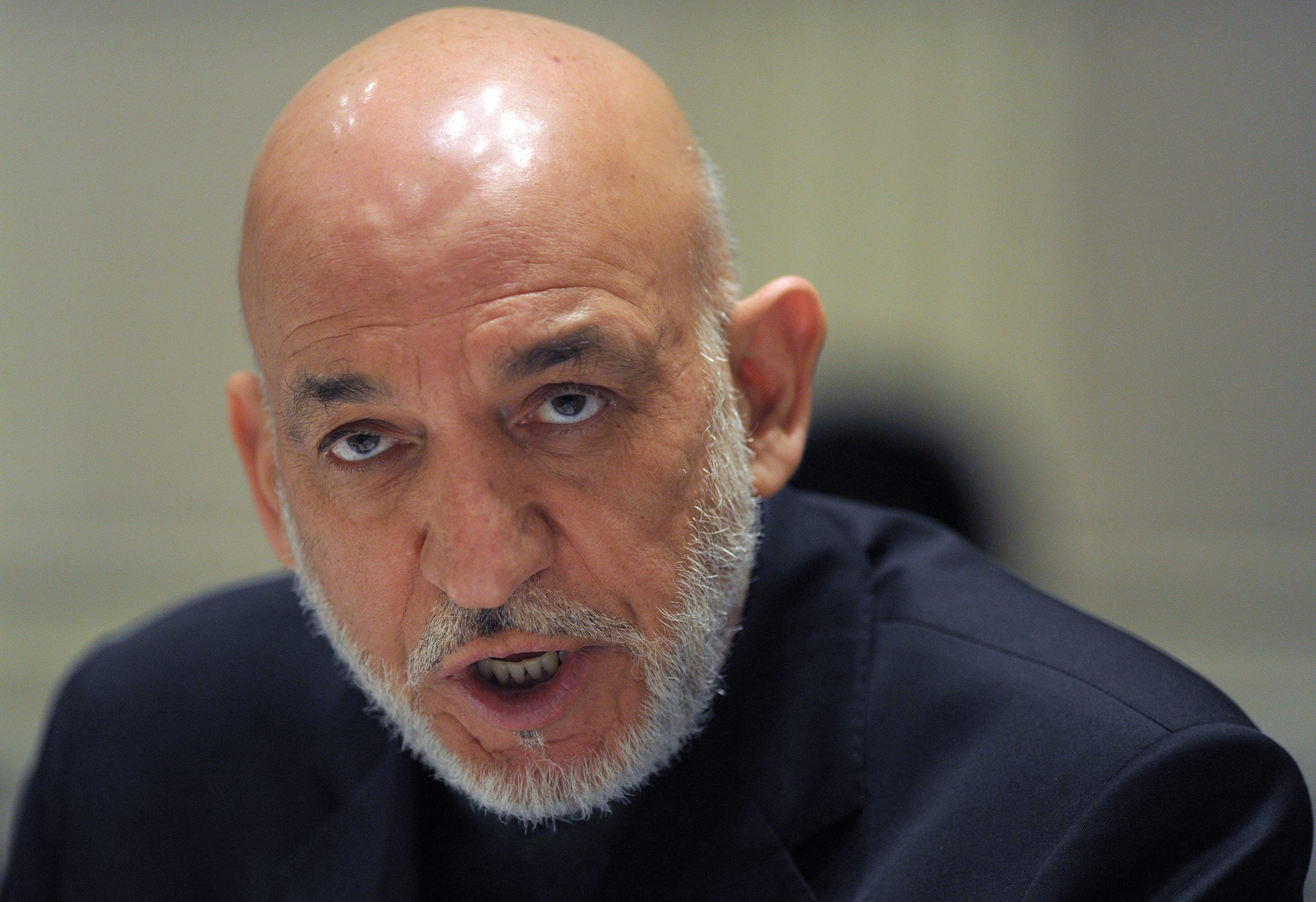 Afghan President Hamid Karzai. Photo: EPA