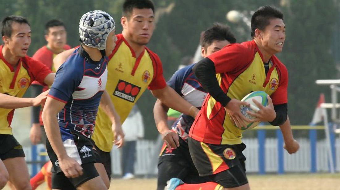 The PLA retained the TK Lai Cup on December 29 with a 50-10 victory over Hong Kong’s Disciplined Services, but the sport of rugby was the real winner on the day. Photo: HKRFU