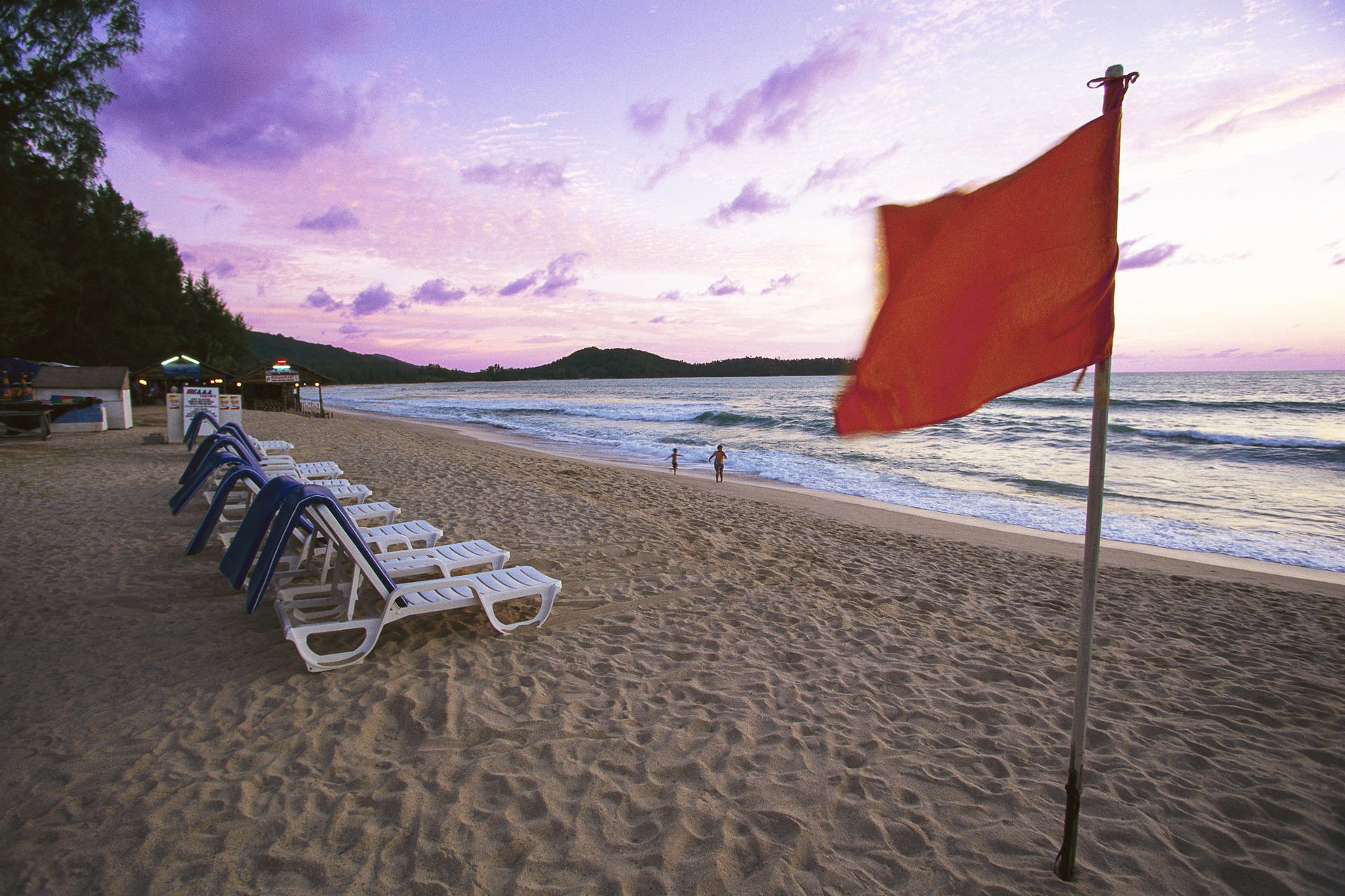Red flag warnings on the beaches of Phuket are often ignored. Photo: Corbis