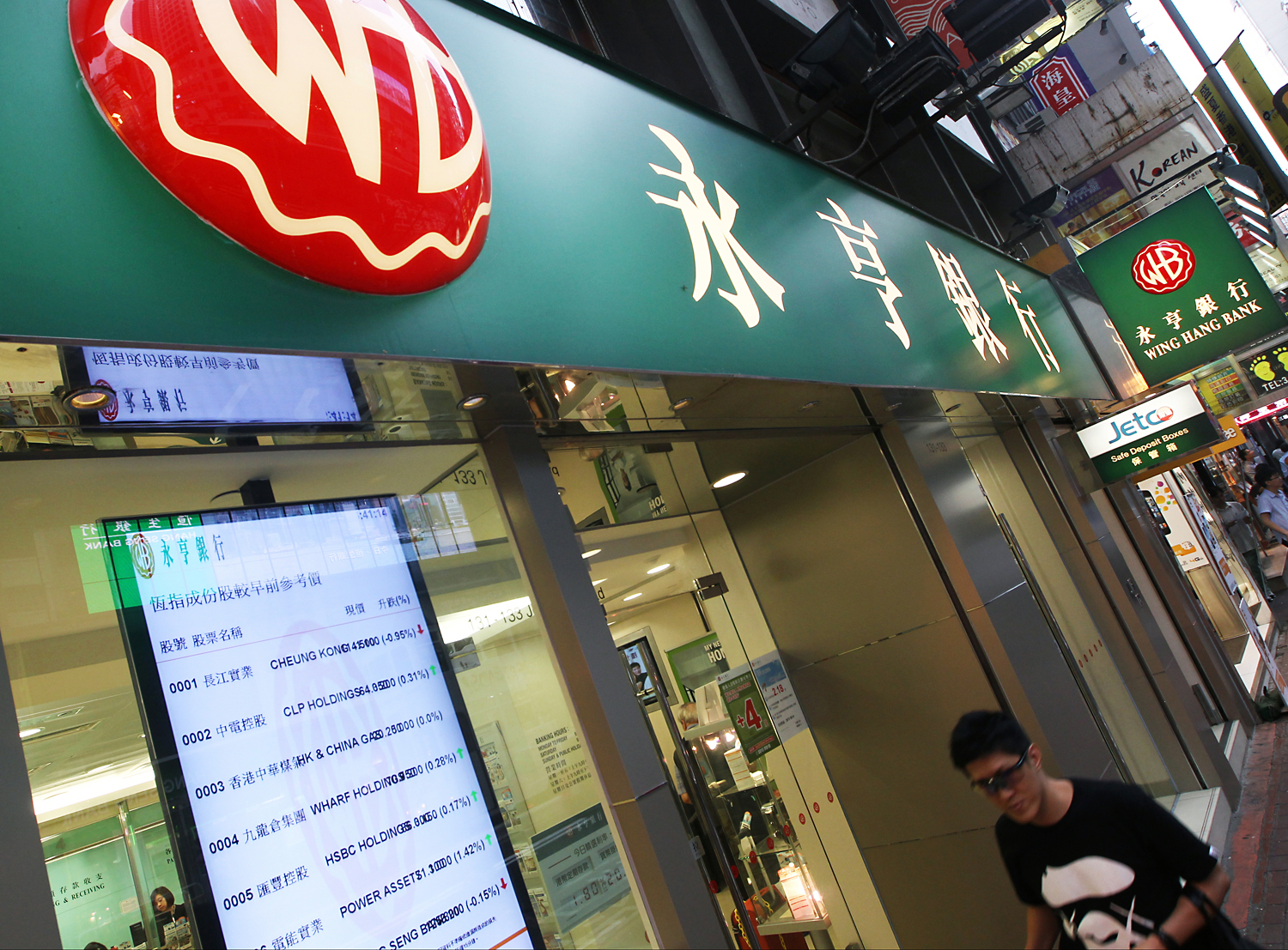 Wing Hang Bank is in exclusive talks with OCBC about a possible acquisition by the Singapore bank. Photo: Sam Tsang
