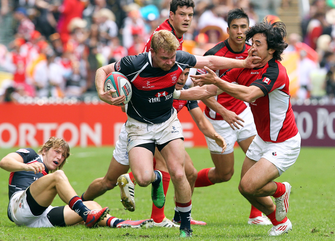 Qualifying for Sevens World Series core team status is a personal ambition for skipper Jamie Hood and all of his Hong Kong teammates. Photo: Edmond So/SCMP