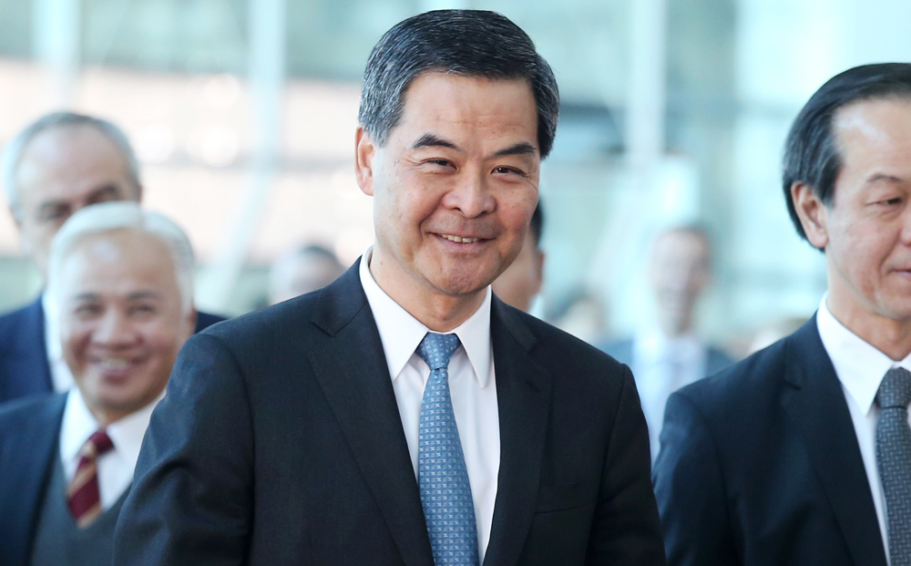 Chief Executive Leung Chun-ying