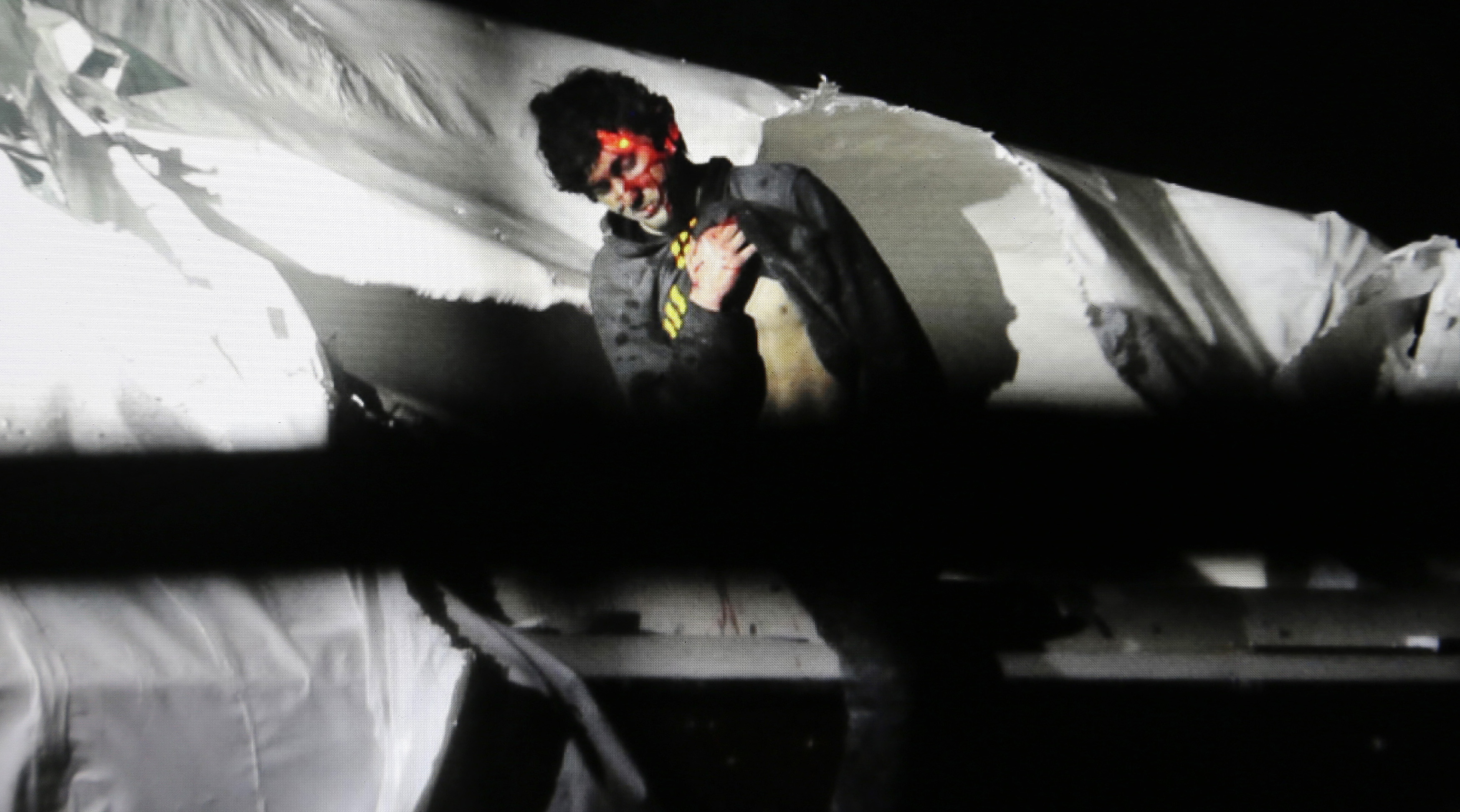 Dzhokhar Tsarnaev, at the time of his capture on April 19, 2013