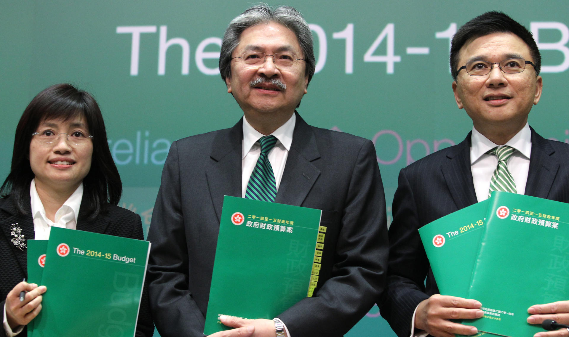 The budget is the result of fiscal discipline. Photo: Sam Tsang