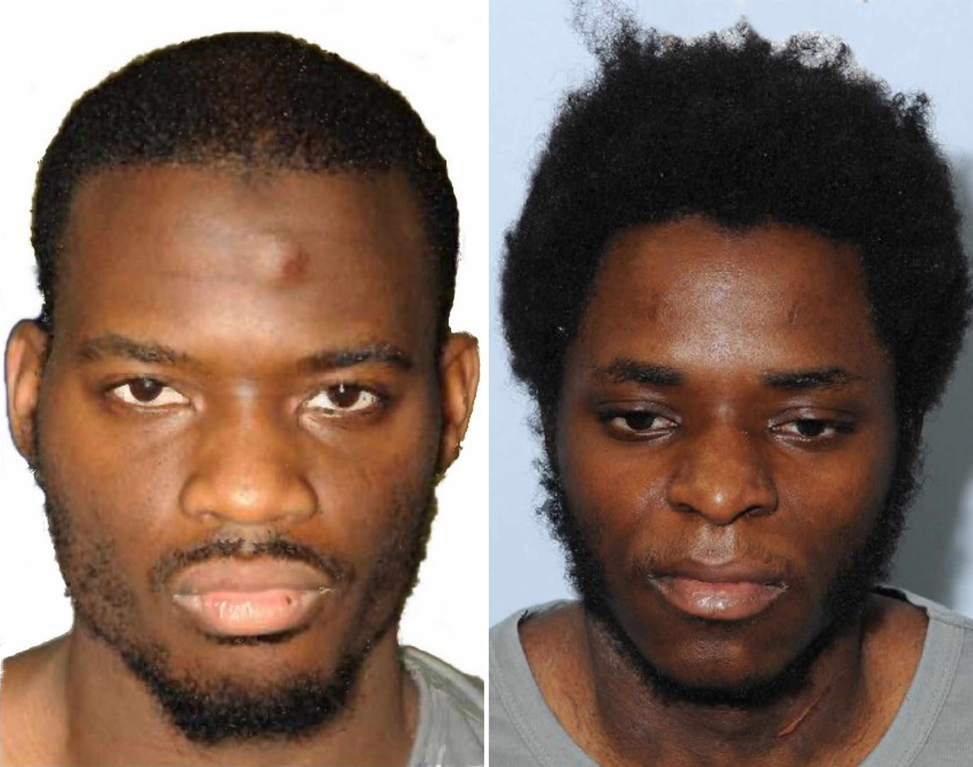 Michael Adebolajo (left)  was given a whole-life jail term for the murder of soldier Lee Rigby and Michael Adebowale (right)  was given life with a minimum term of 45 years. Photo: AFP