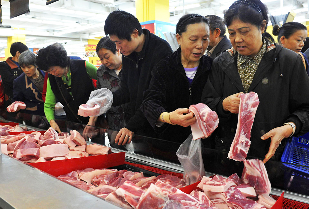 China is the world's biggest consumer of pork products. Photo: Reuters