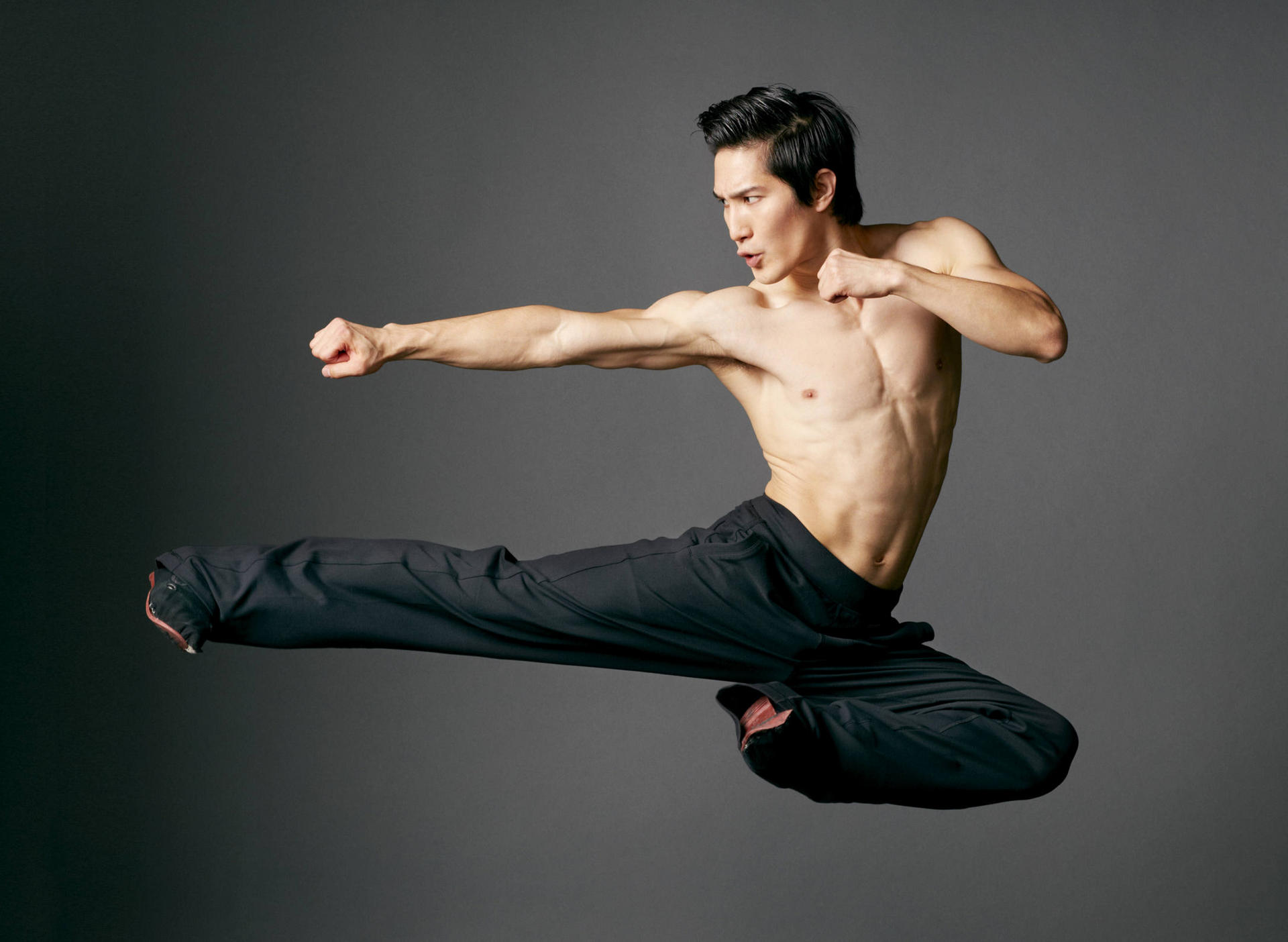 Cole Horibe as Bruce Lee in Kung Fu. Photo: Gregory Costanzo