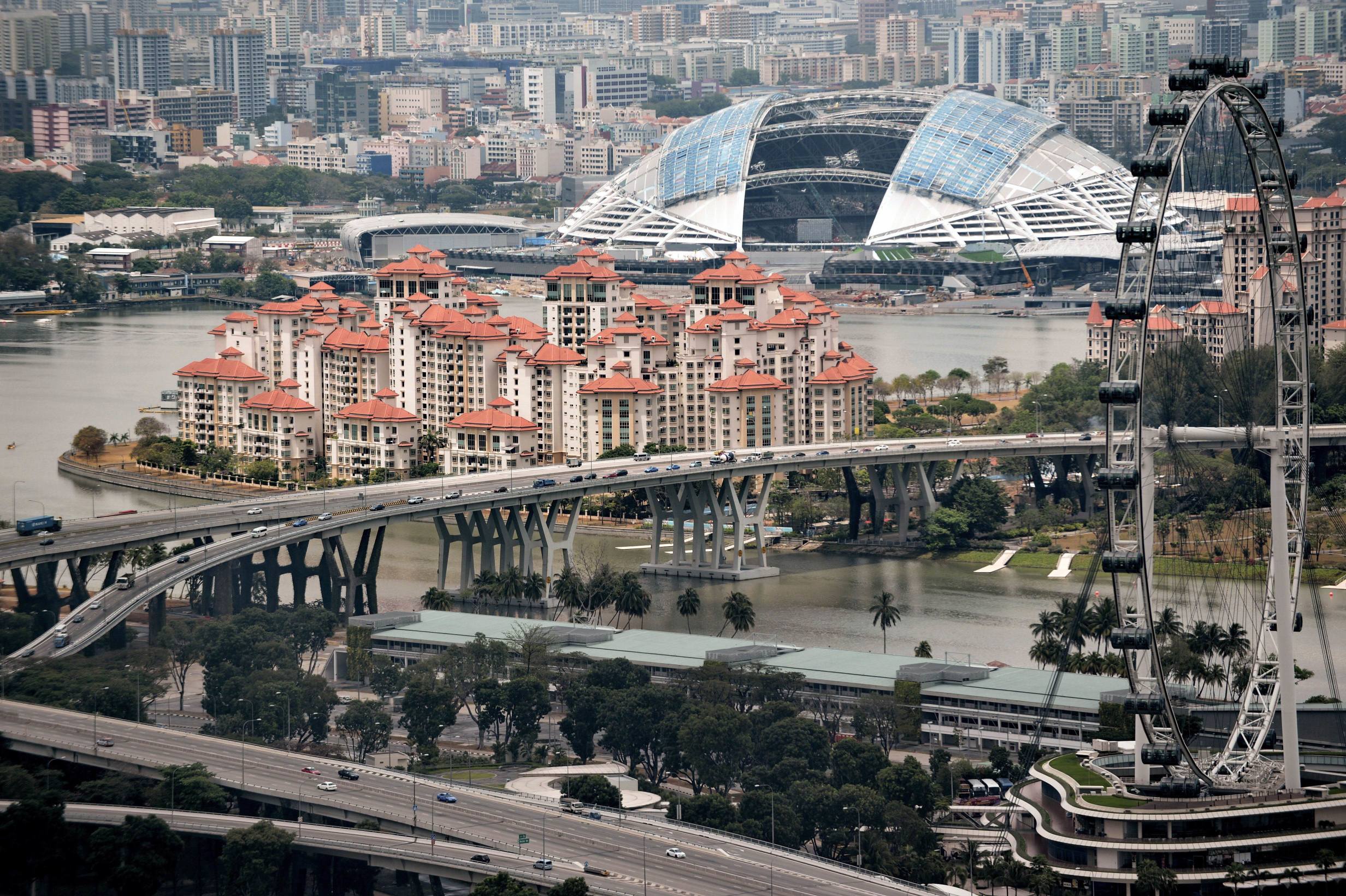 Singapore is known for its clean and even "sterile" living environment. In contrast, Hong Kong's urban development is a more organic process. Photo: AFP