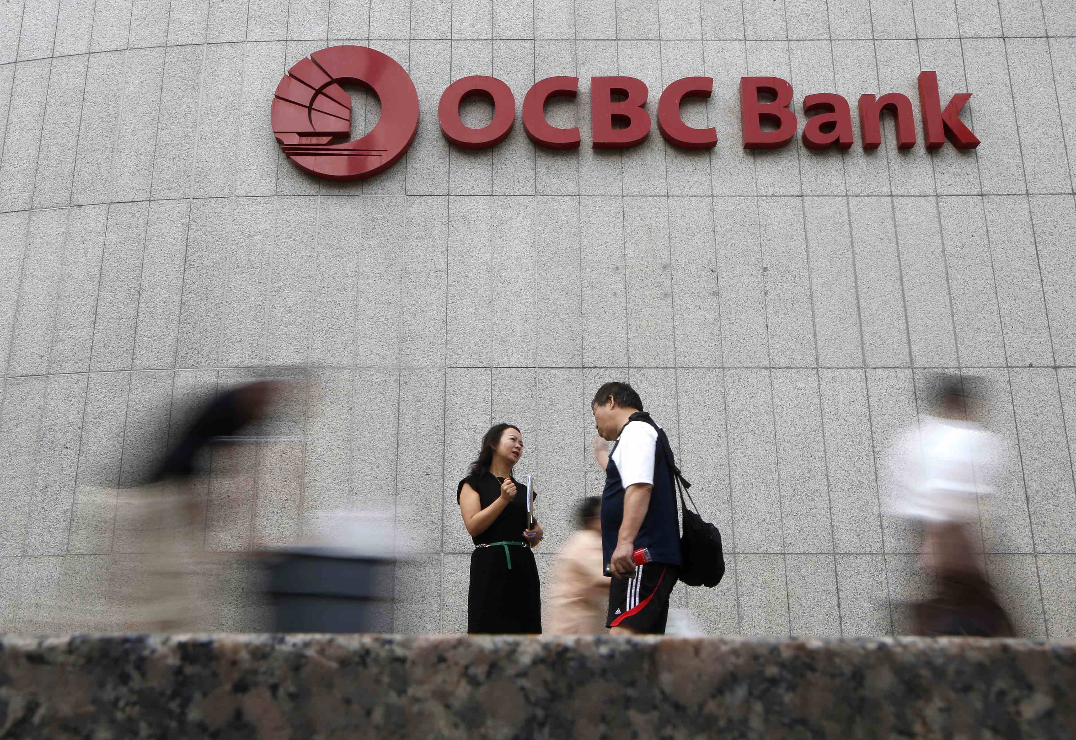 Fitch Ratings was concerned about OCBC's increased exposure to Greater China. Photo: Reuters