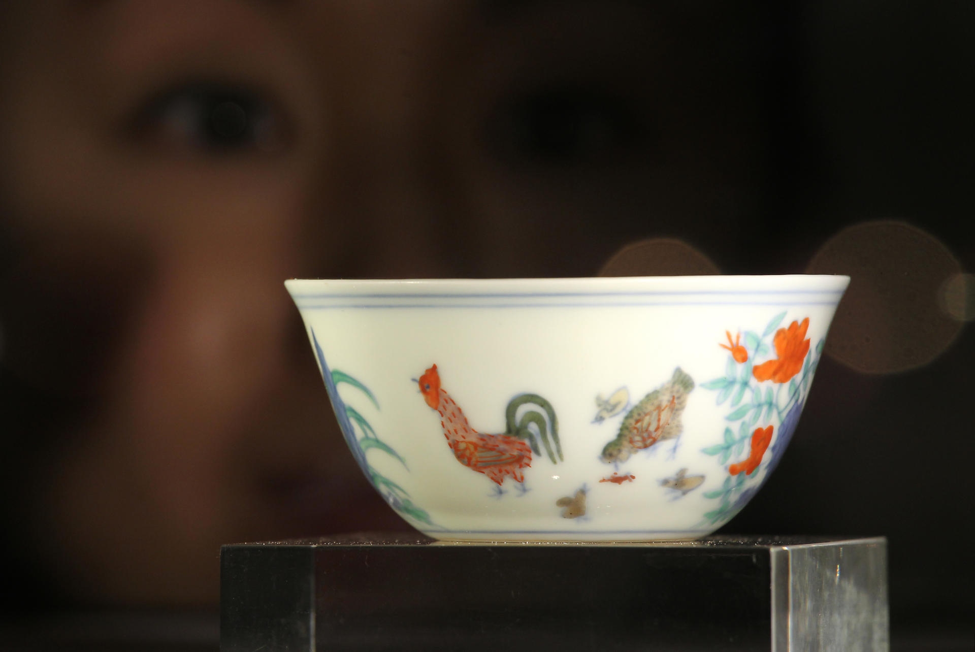 Chicken cup' sets HK$281m world record for Chinese porcelain Chicken cup' sets HK$281m world record for Chinese porcelain