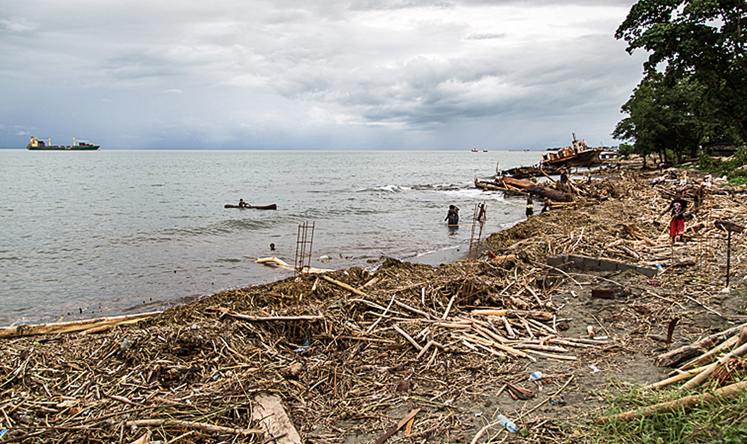 The Solomon Islands, which have been badly affected by recent floods, were hot by a 7.3 magnitude earthquake on Sunday. Photo: Reuters