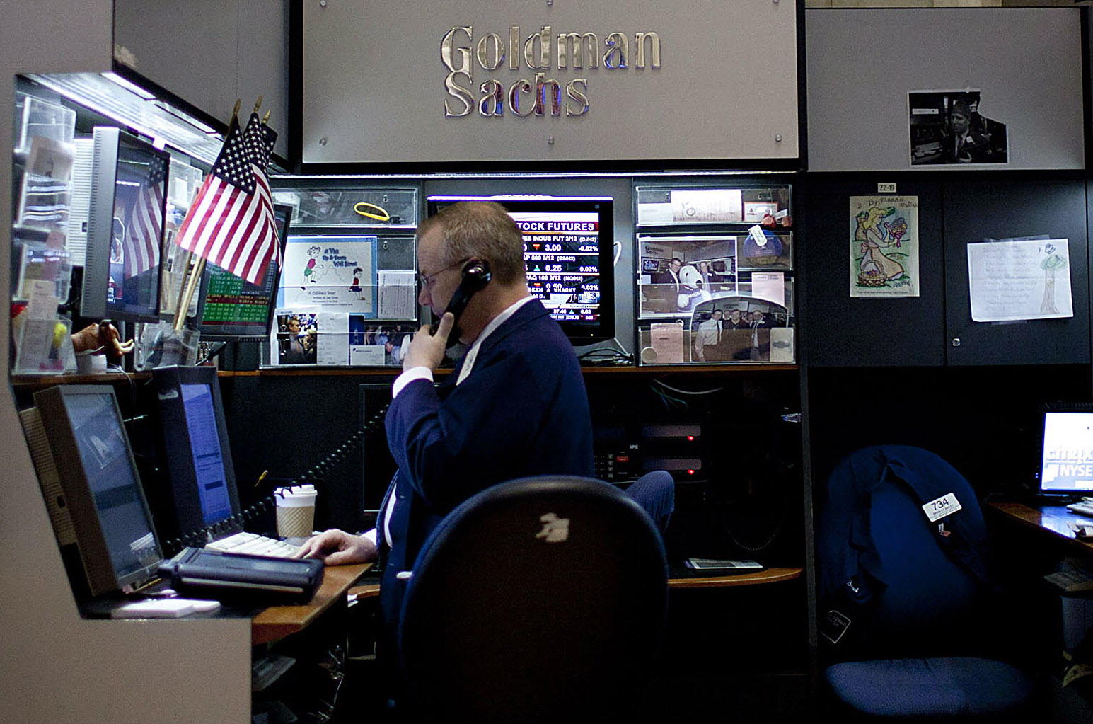 From ticker tape to computer trading, there is a difference between technology in markets and the tasks it performs. Photo: Bloomberg