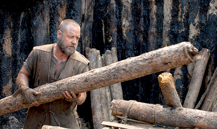 Russel Crowe's unconventional portrayal of Noah has angered some Christians and Muslims. Photo: Paramount