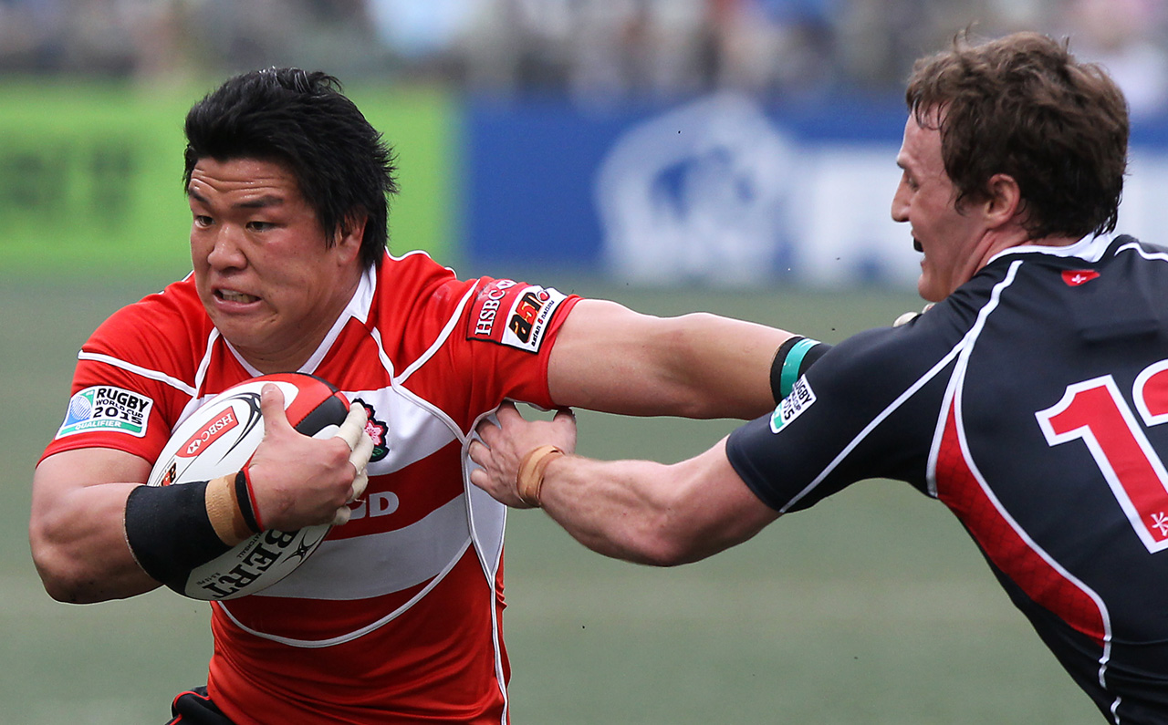 All eyes will be on the National Olympic Stadium in Tokyo on Sunday as Hong Kong, under the guidance of departing coach Leigh Jones, attempt to halt Japan’s A5N juggernaut. Photo: Jonathan Wong/HKRFU