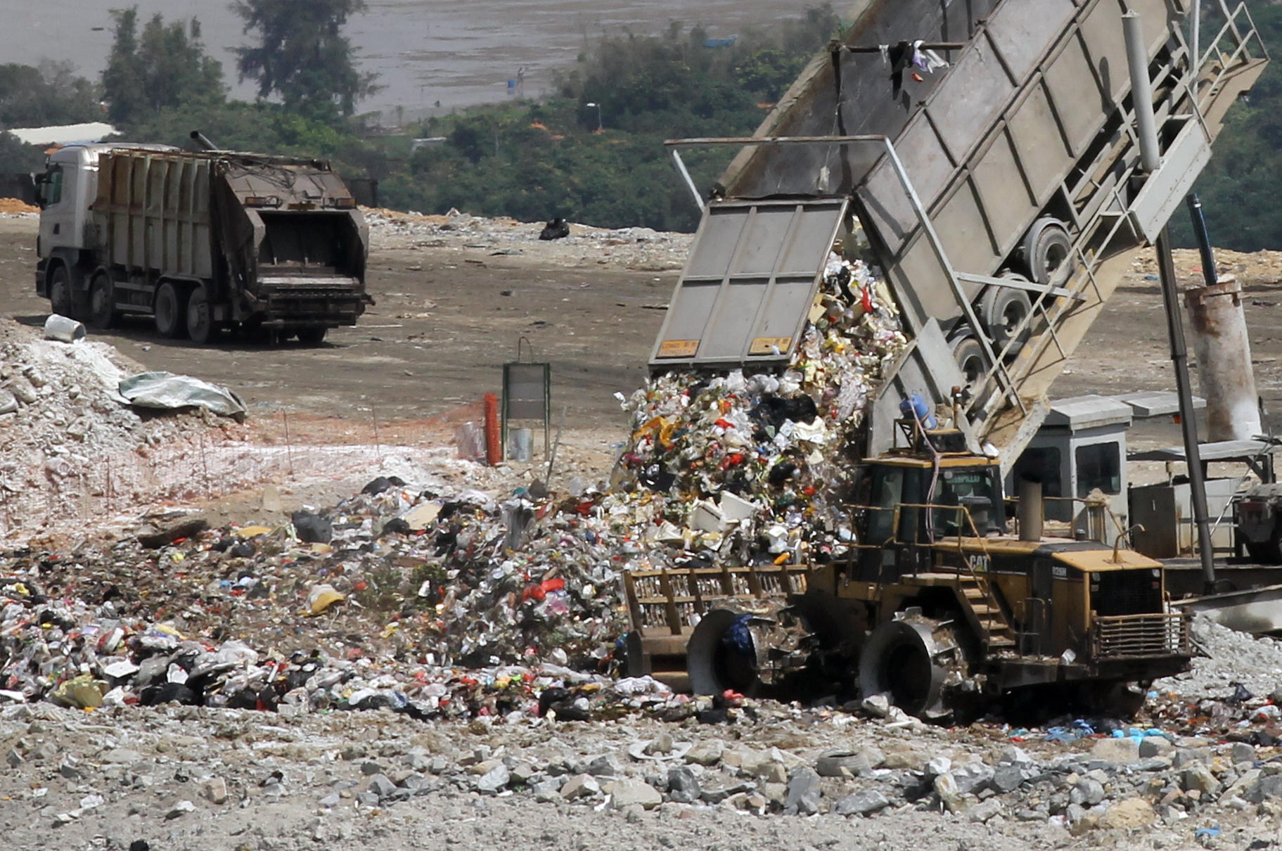 The West New Territories landfill in Tuen Mun. Photo: Edward Wong