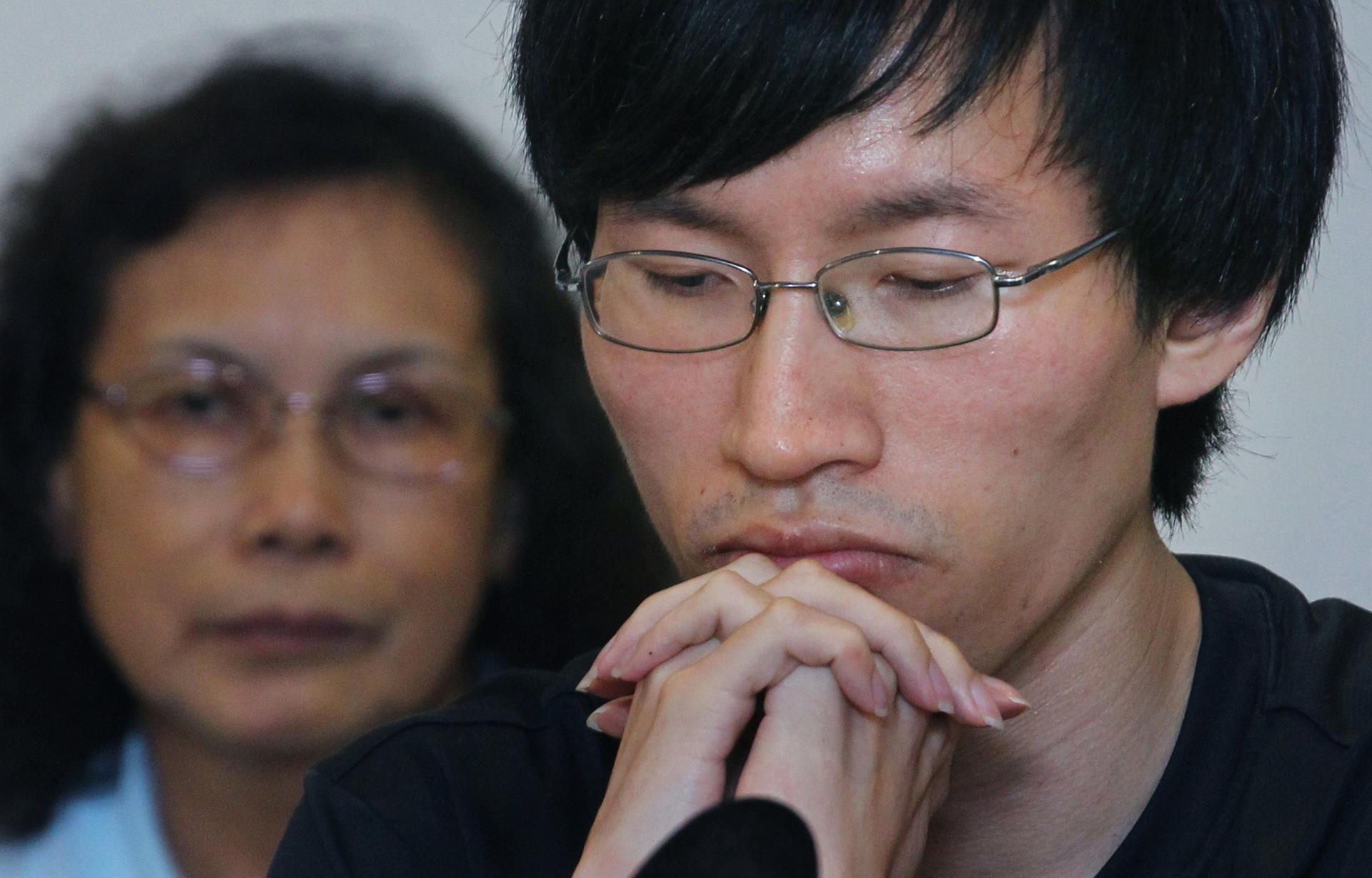 "My mum and dad went on a trip, and they never came back": Ho Ming-leung pictured yesterday. Photo: May Tse