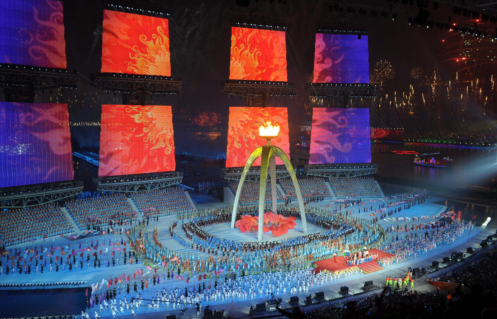 The 2010 Asian Games in Guangzhou. Photo: AFP