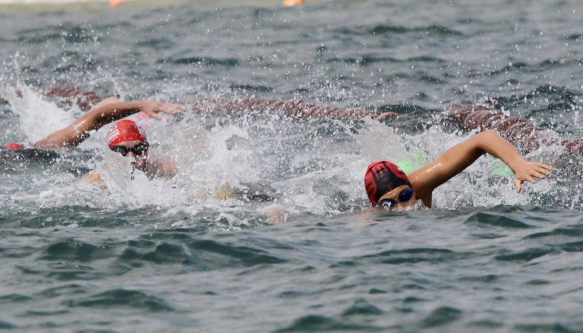 Participants in open water races need to prepare. Photo: Edward Wong